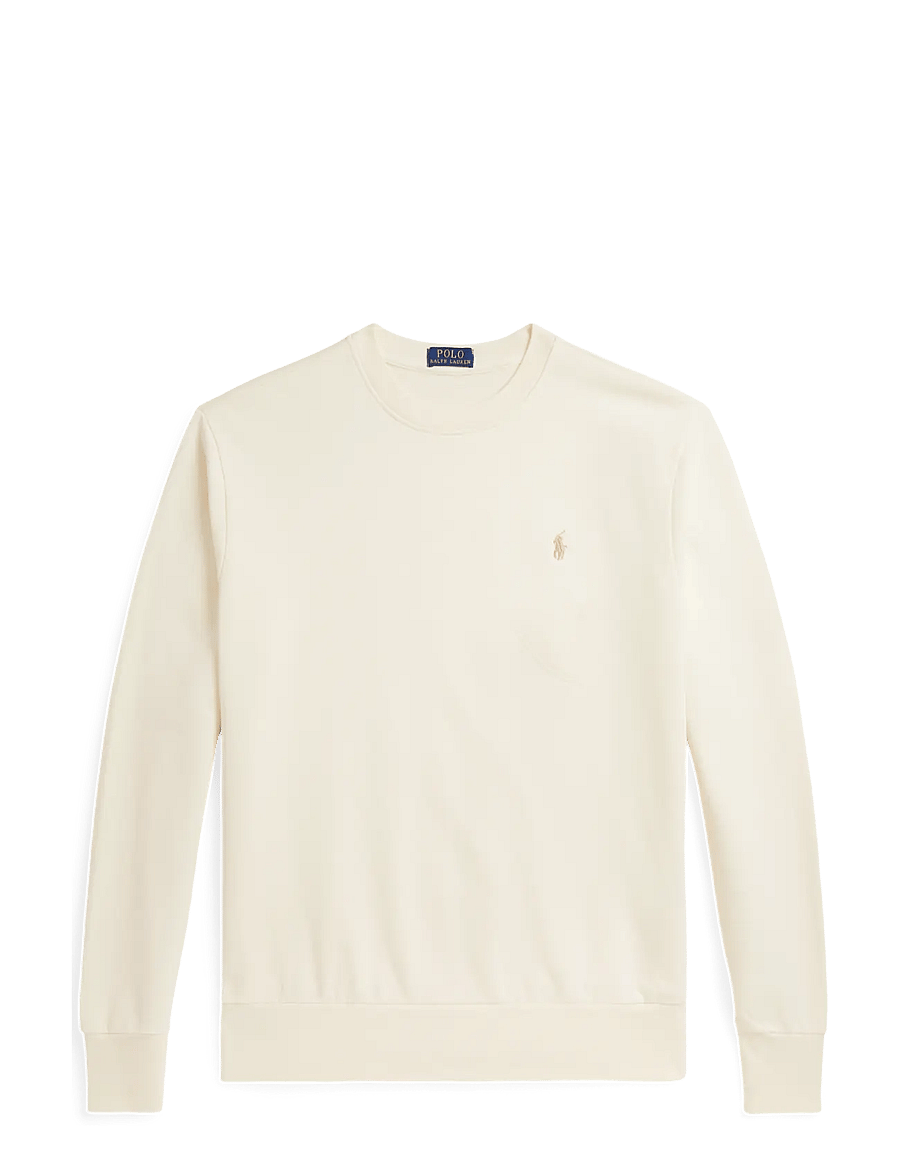 Polo Ralph Lauren - Loopback Fleece Sweatshirt - shoppa efter tillfälle - clubhouse cream - 0