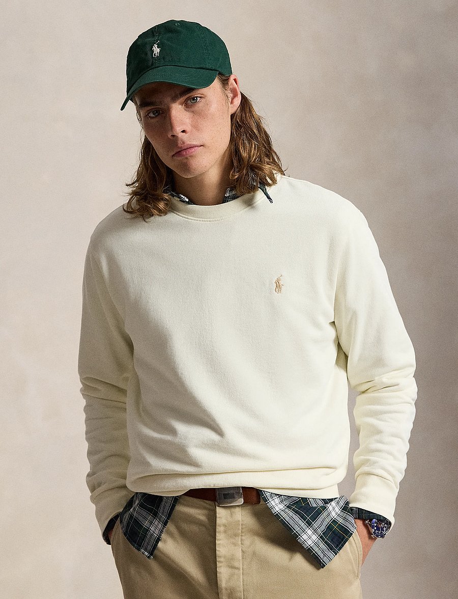 Polo Ralph Lauren - Loopback Fleece Sweatshirt - dressipluusid - clubhouse cream - 0