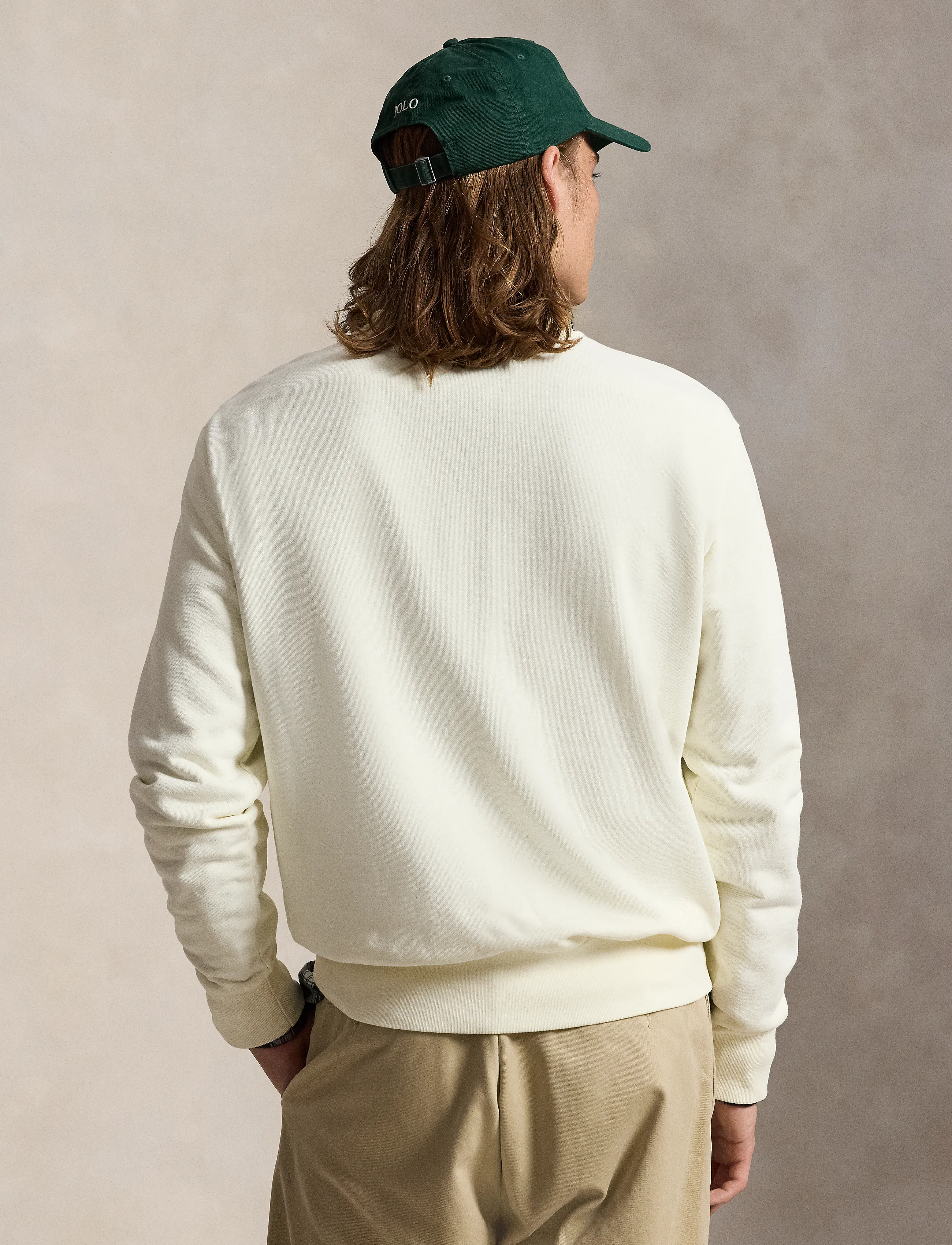 Polo Ralph Lauren - Loopback Fleece Sweatshirt - dressipluusid - clubhouse cream - 3