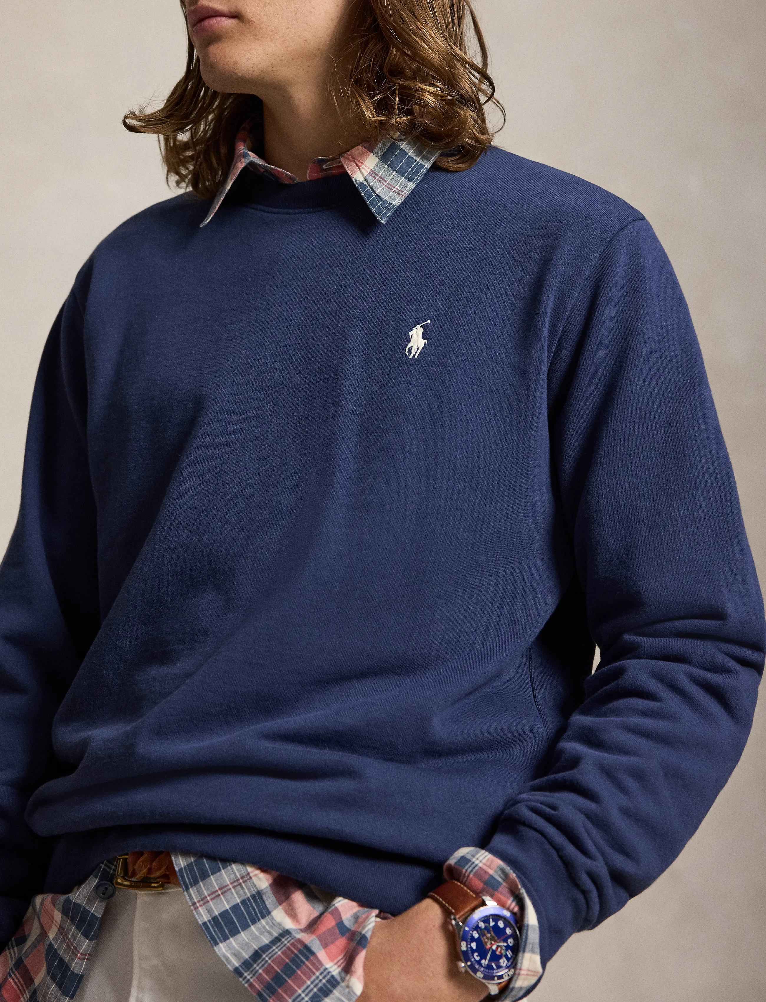 Polo Ralph Lauren - Loopback Fleece Sweatshirt - dressipluusid - cruise navy - 4