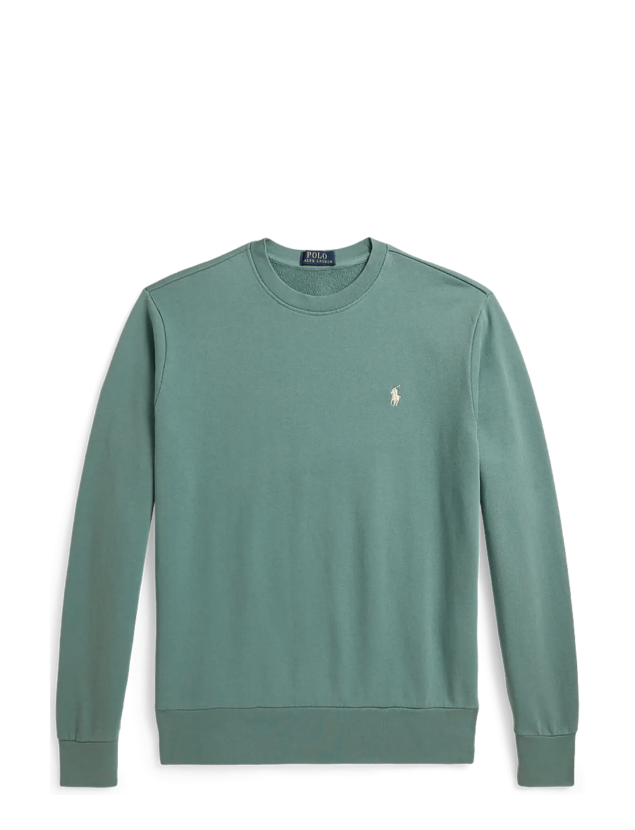 Polo Ralph Lauren - Loopback Fleece Sweatshirt - shoppa efter tillfälle - greenscape - 0