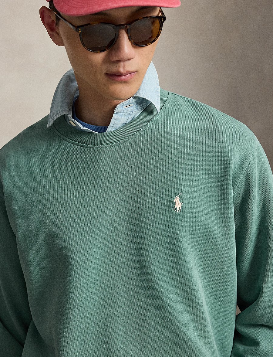 Polo Ralph Lauren - Loopback Fleece Sweatshirt - sweatshirts - greenscape - 4