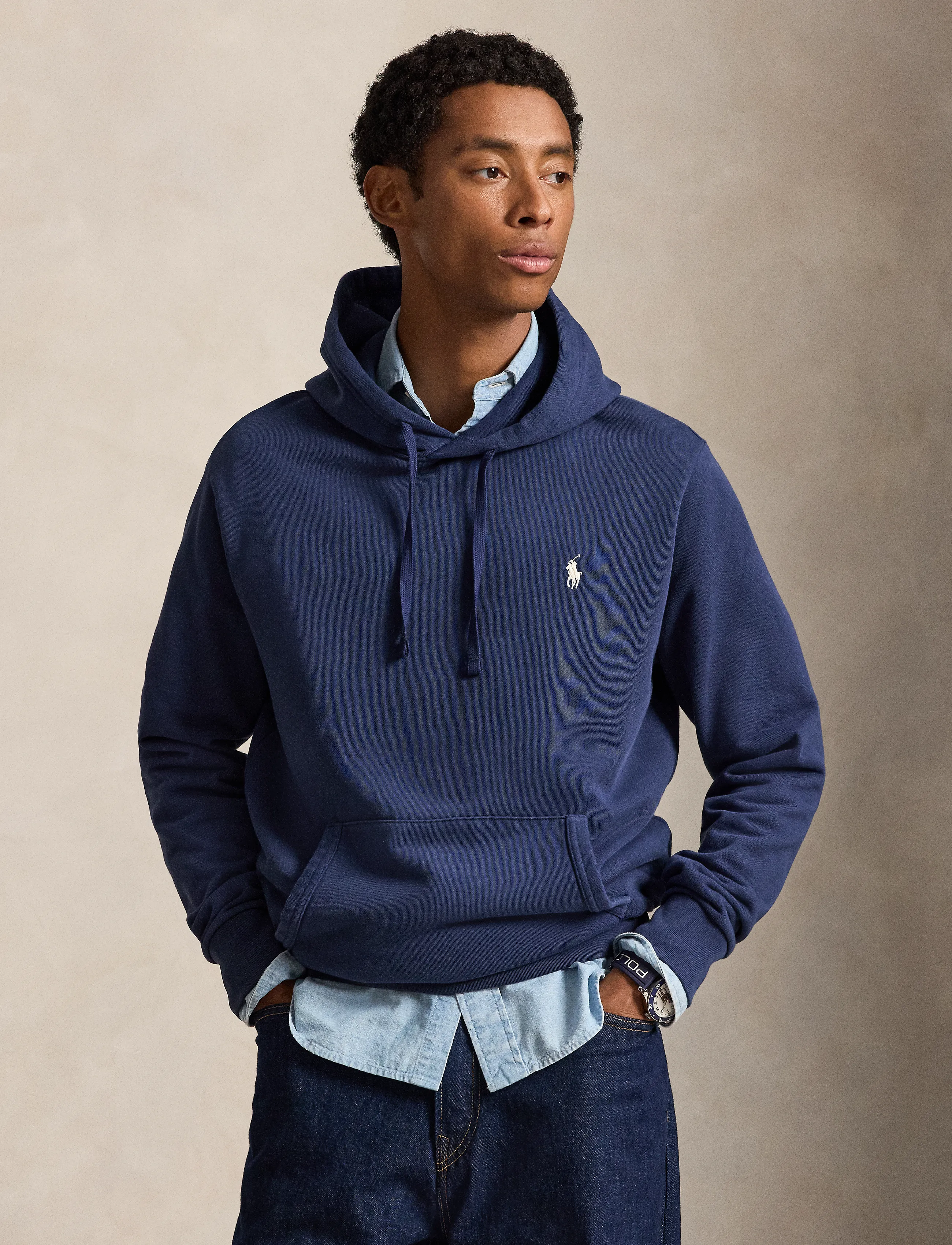 Polo Ralph Lauren Loopback Fleece Hoodie - Osta olukorra järgi - CRUISE NAVY / navy