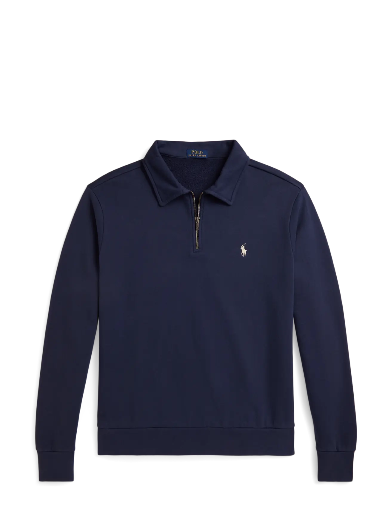 Polo Ralph Lauren Loopback Fleece Collared Sweatshirt - Visa allt - CRUISE NAVY / navy