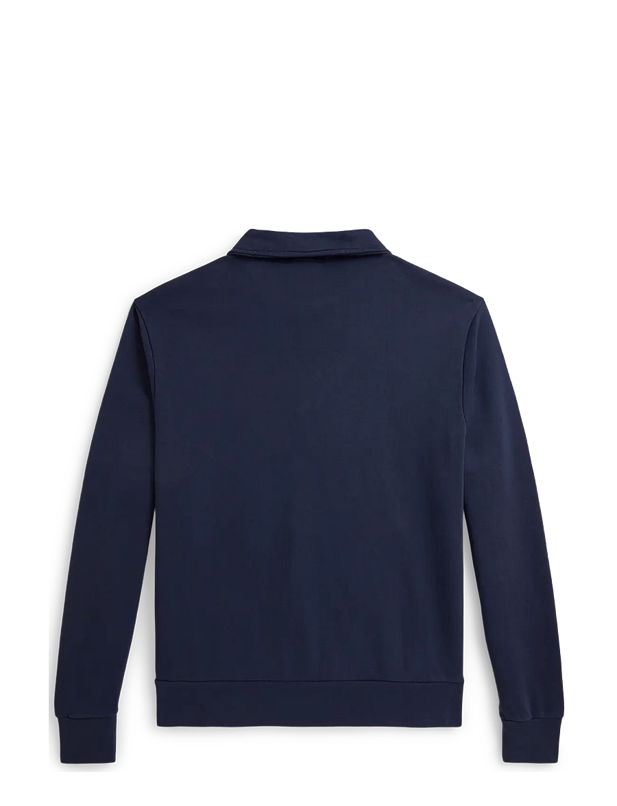 Polo Ralph Lauren - Loopback Fleece Collared Sweatshirt - half zip-tröjor - cruise navy - 1