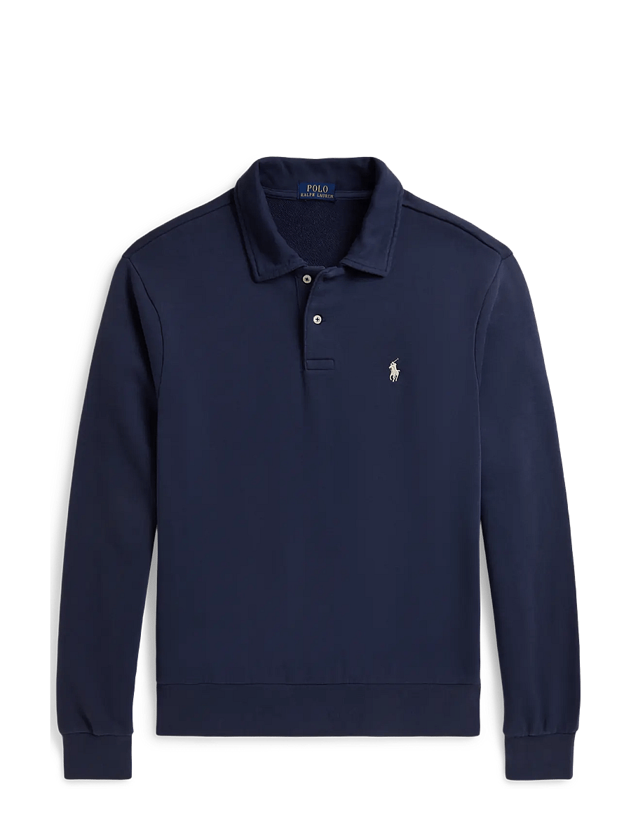 Polo Ralph Lauren - Loopback Fleece Collared Sweatshirt - cruise navy - 2