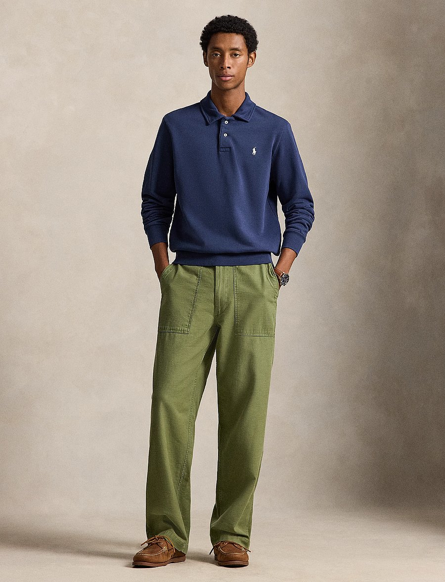 Polo Ralph Lauren - Loopback Fleece Collared Sweatshirt - cruise navy - 1