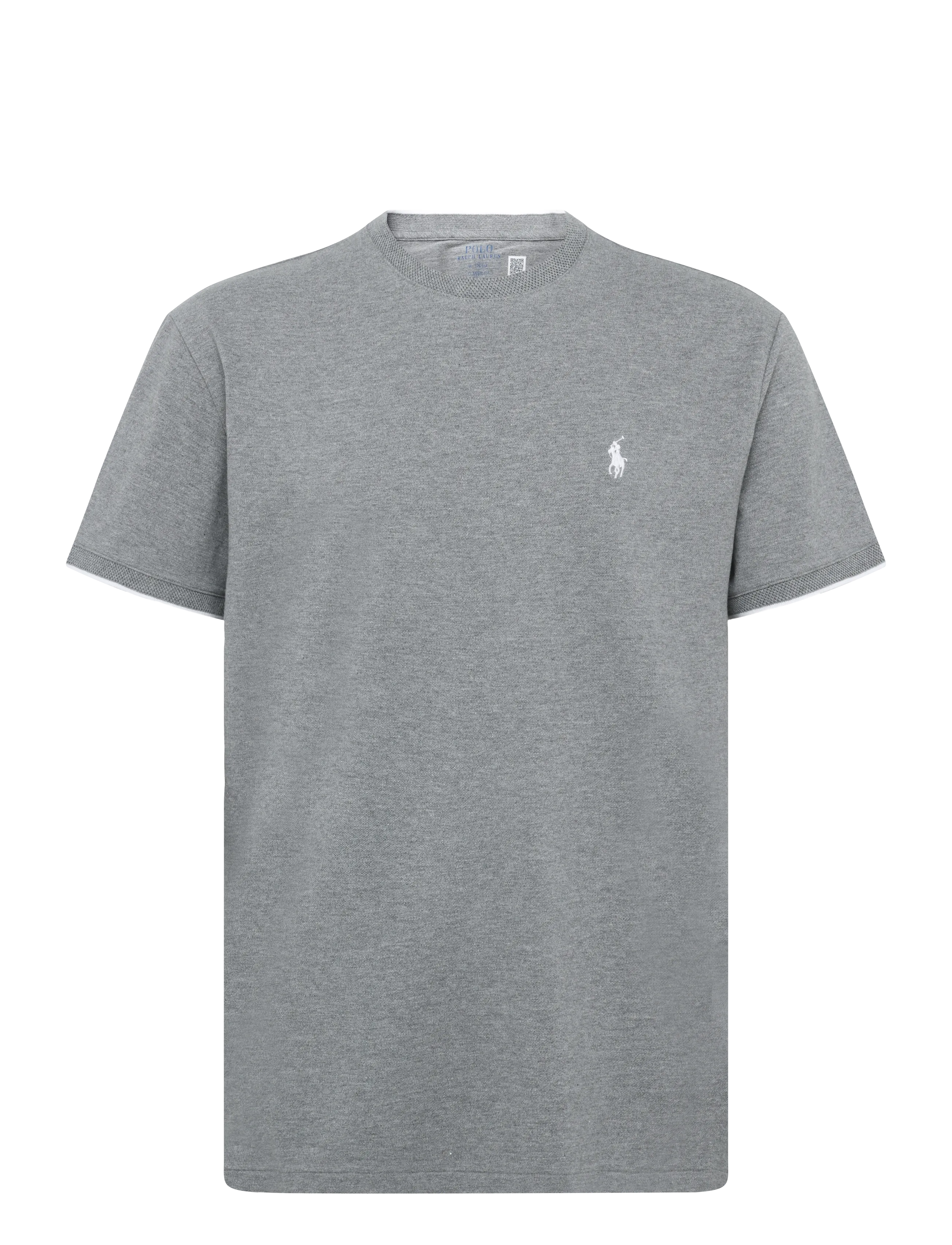 Polo Ralph Lauren Classic Fit Stretch Mesh T-Shirt - T-Shirts - CLASSIC GREY HEAT / grey