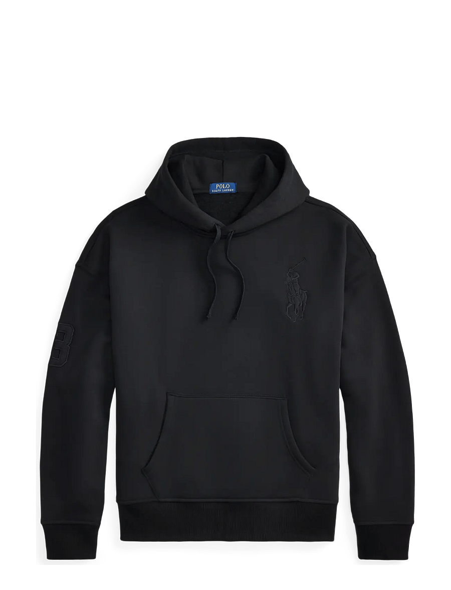 Polo Ralph Lauren - Relaxed Fit Big Pony Hoodie - sweatshirts - polo black/c1750 - 1