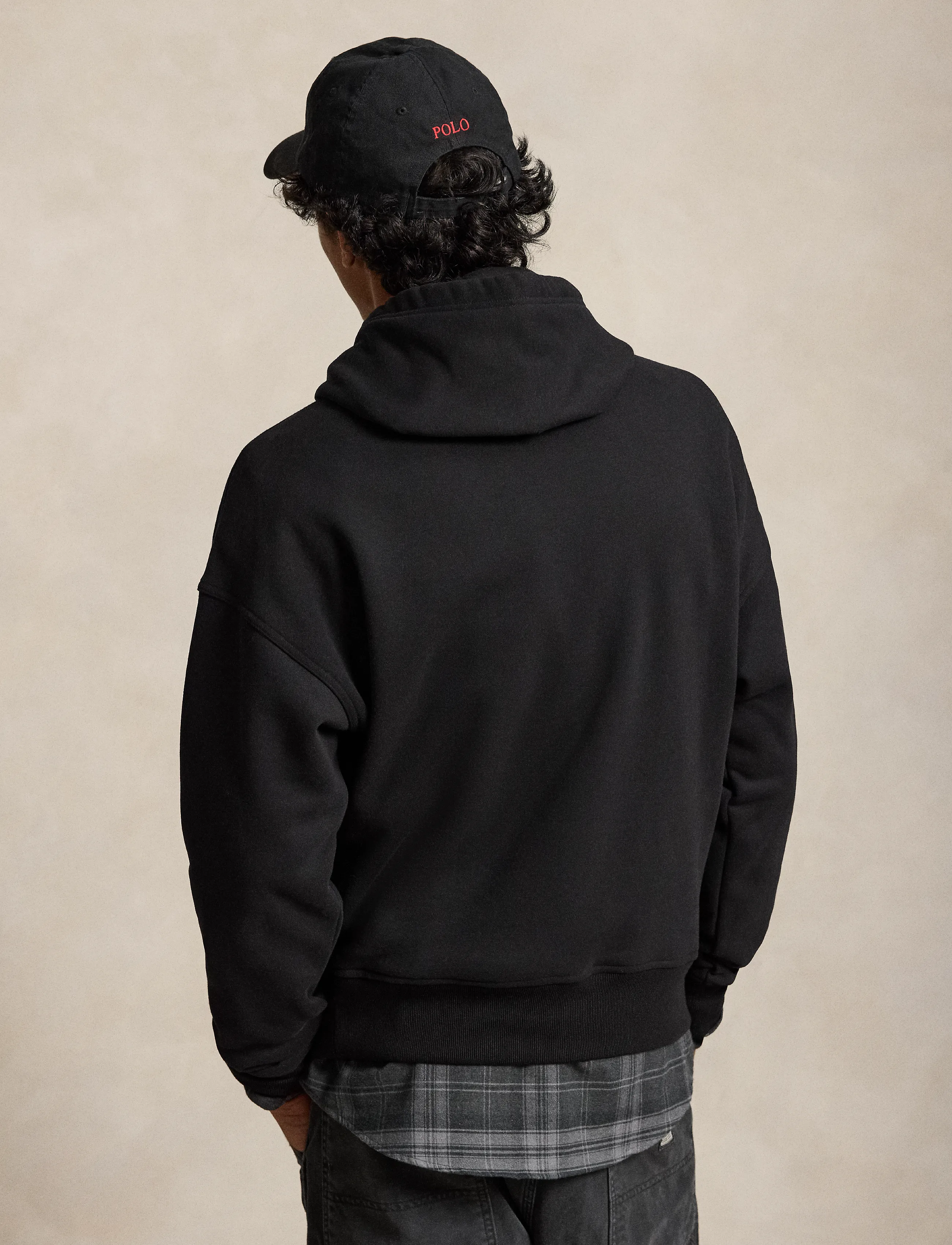 Polo Ralph Lauren - Relaxed Fit Big Pony Hoodie - sweatshirts - polo black/c1750 - 2