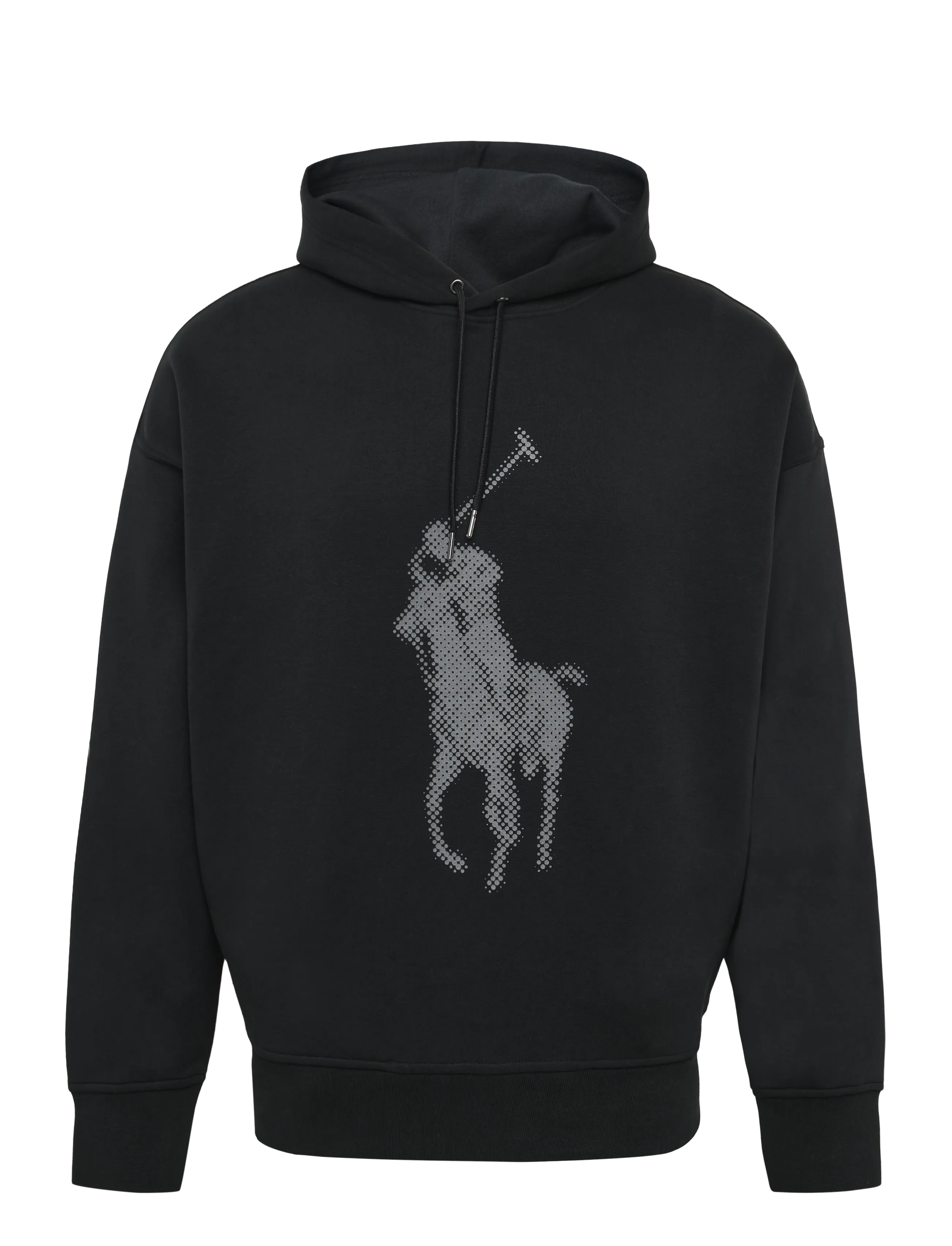 Polo Ralph Lauren - Relaxed Fit Big Pony Double-Knit Hoodie - kapuzenpullover - polo black - 2