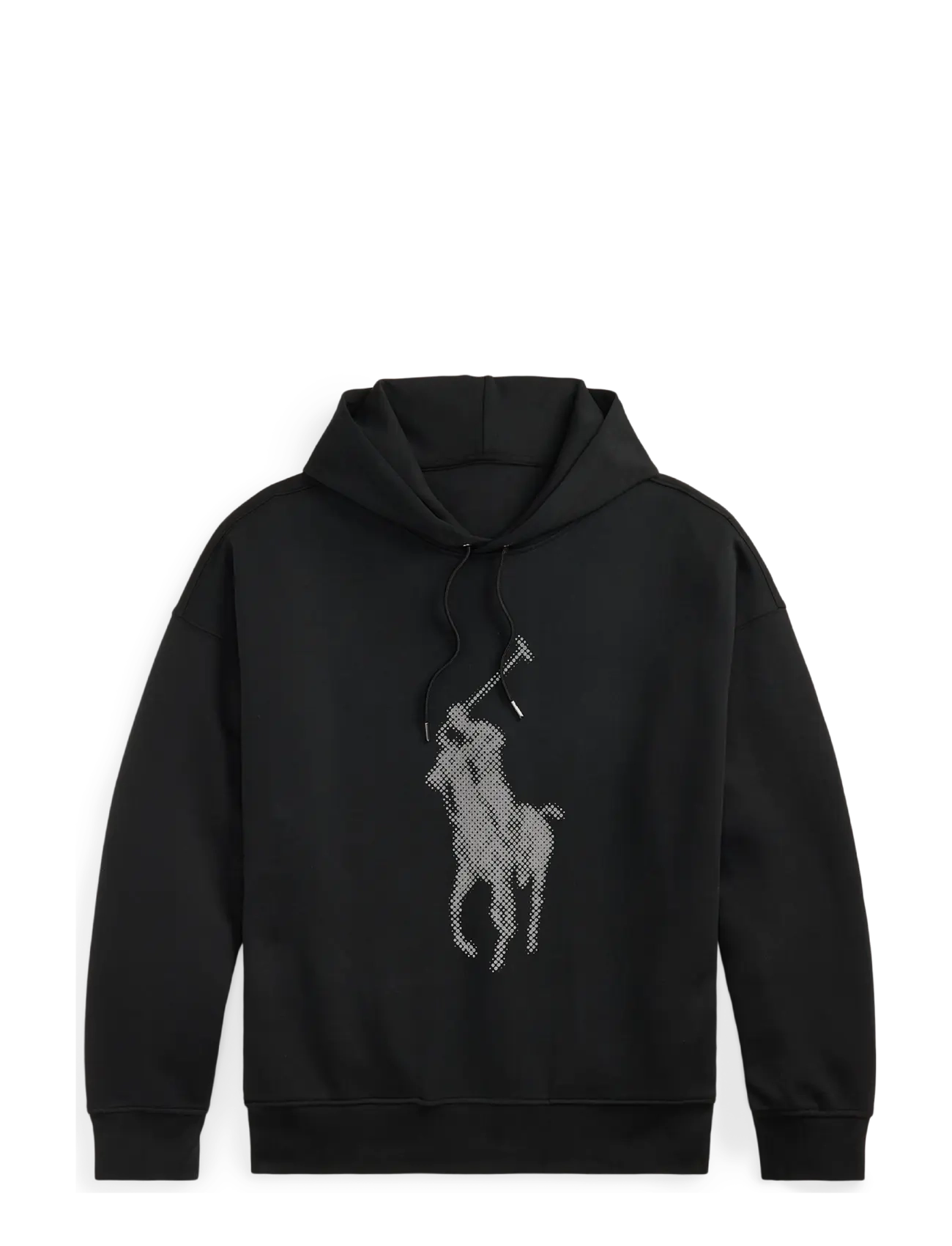 Polo Ralph Lauren - Relaxed Fit Big Pony Double-Knit Hoodie - polo black - 2
