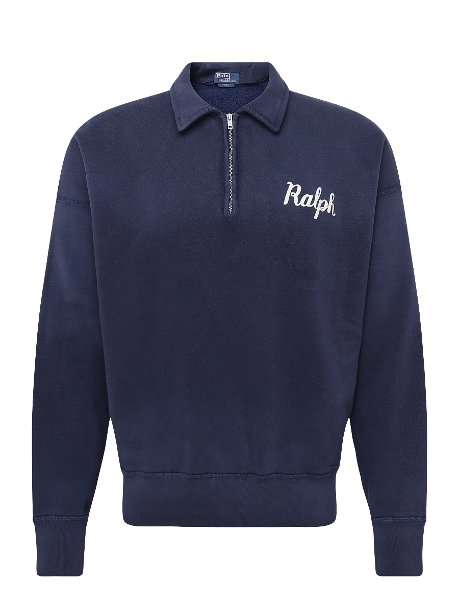 Polo Ralph Lauren - VINTAGE FLEECE-KNT-SWEATSHIRT - sweatshirts - dark cobalt - 2