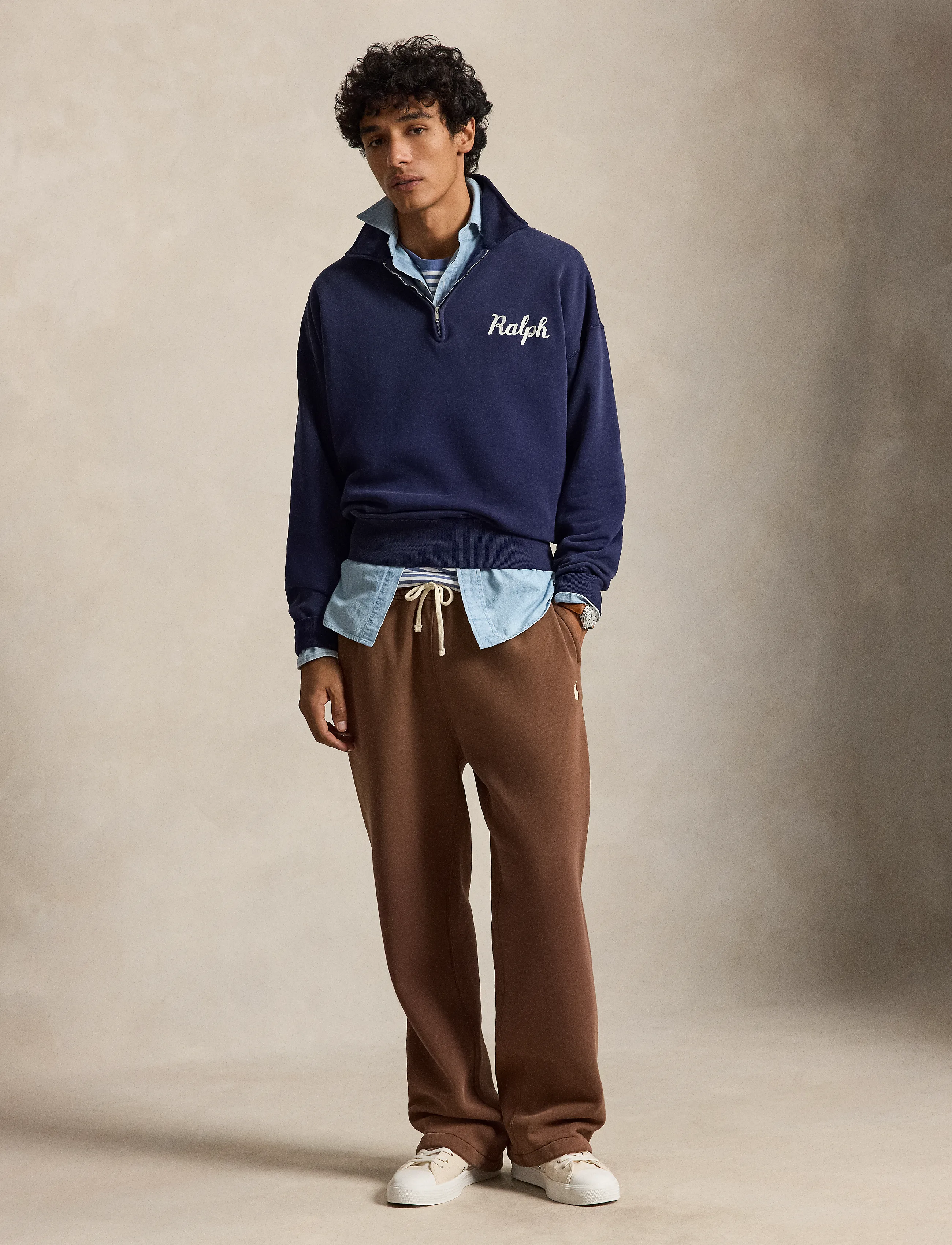 Polo Ralph Lauren - Tröja med krage och Ralph-logga - dark cobalt - 5