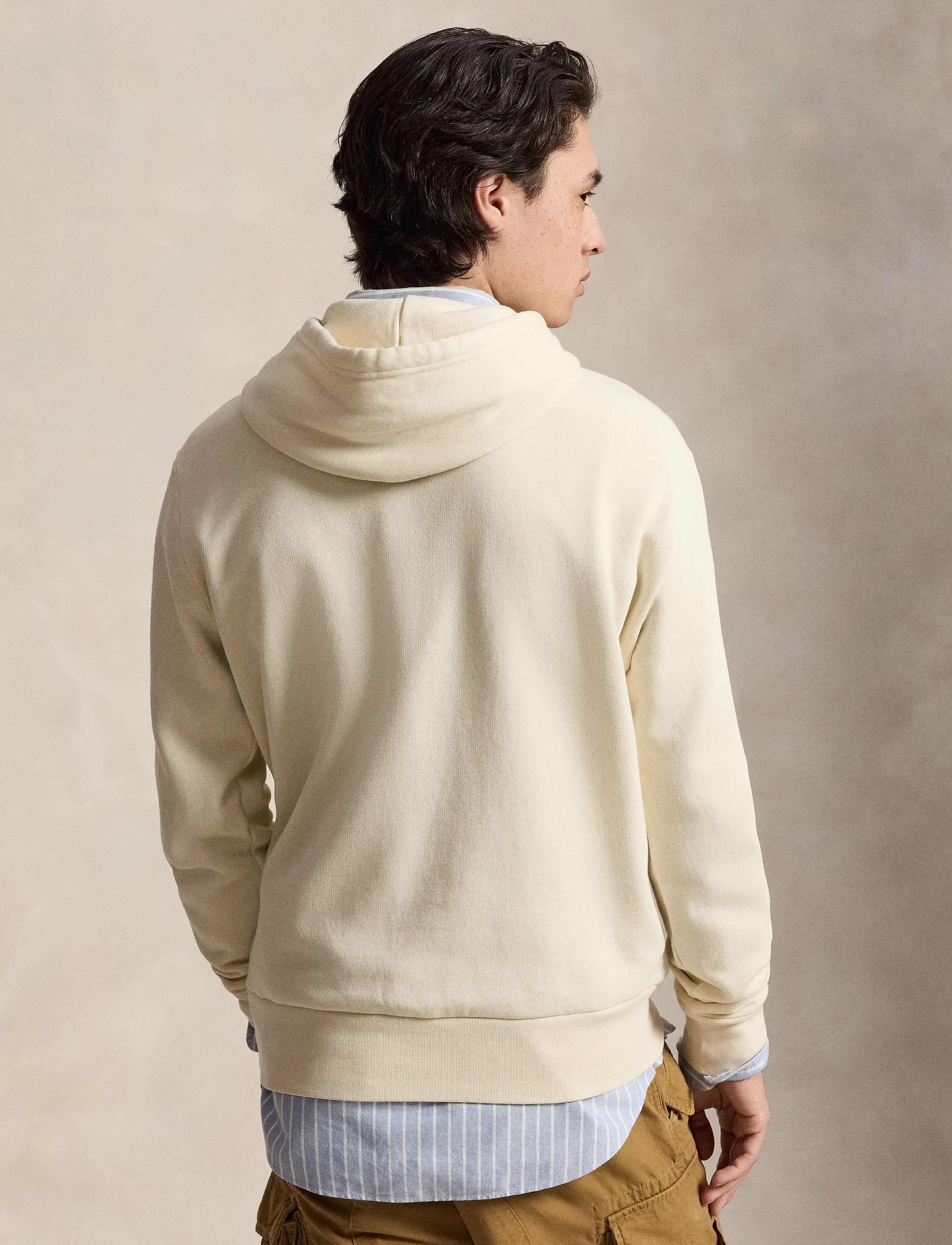 Polo Ralph Lauren - Logo Fleece Hoodie - hoodies - andover cream - 4