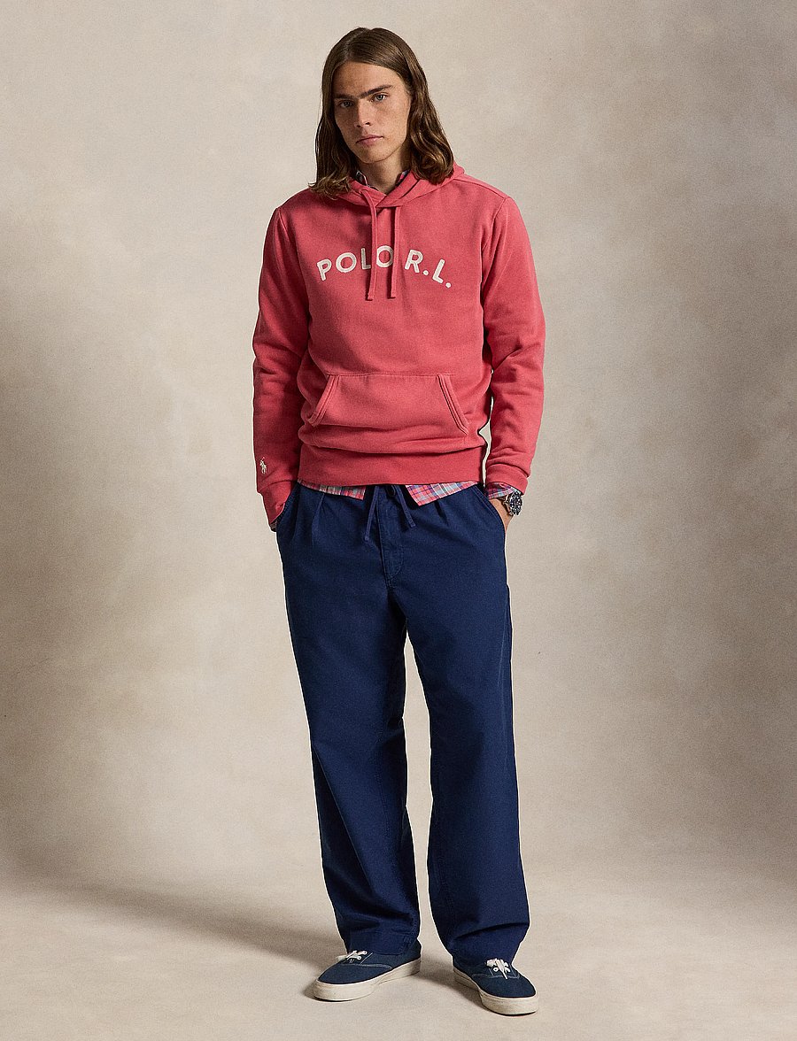 Polo Ralph Lauren - Logo Fleece Hoodie - hoodies - nantucket red - 5