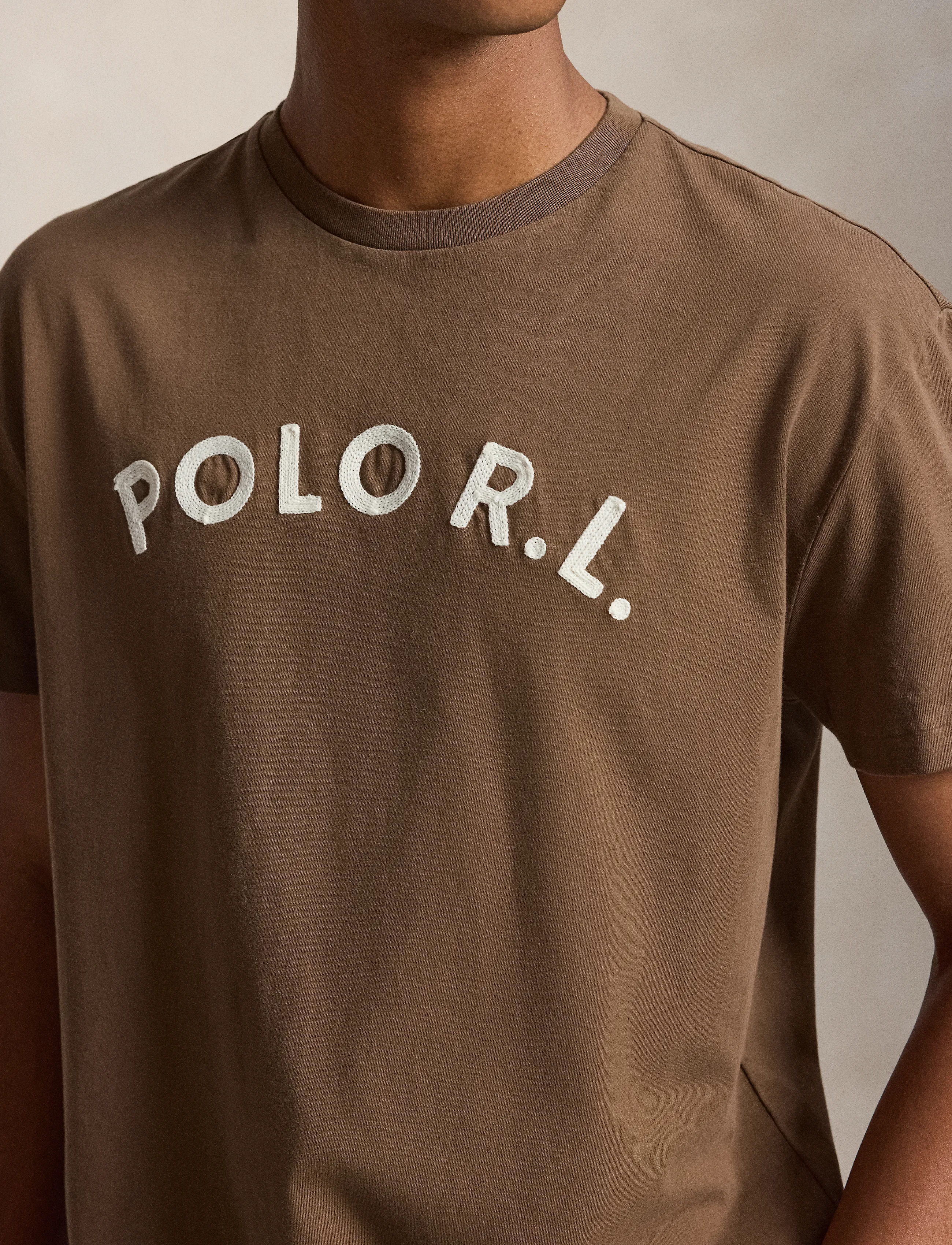 Polo Ralph Lauren - Classic Fit Logo Jersey T-Shirt - chocolate brown - 4