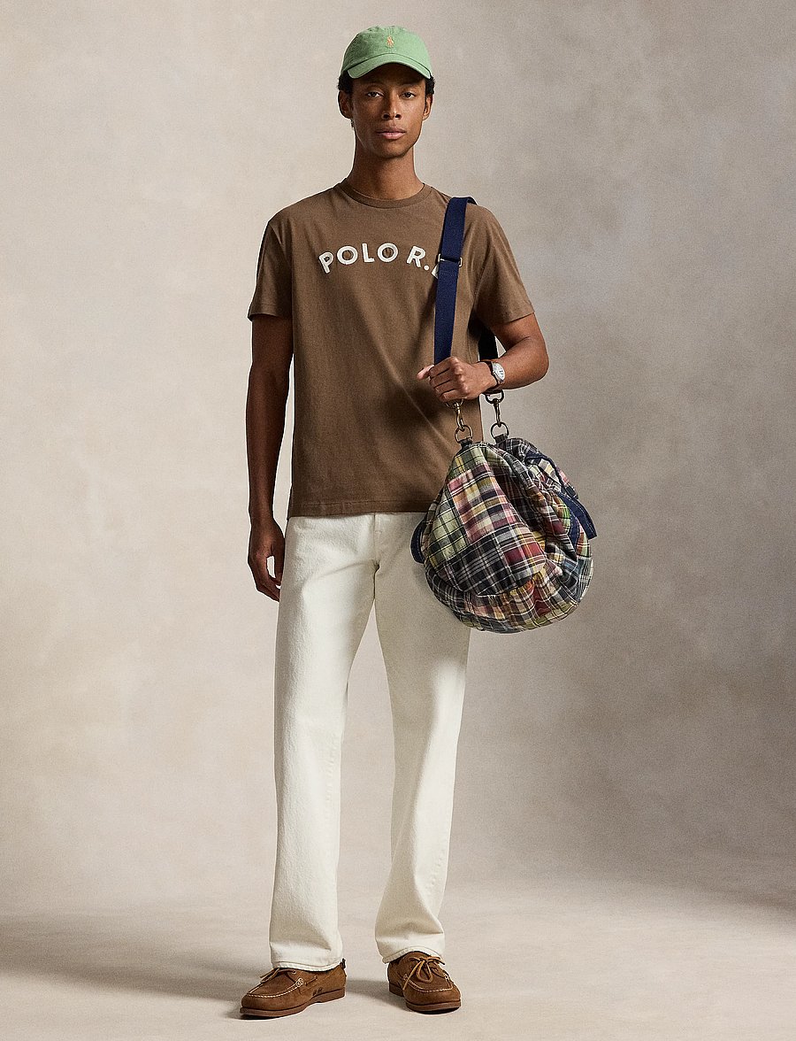 Polo Ralph Lauren - Classic Fit Logo Jersey T-Shirt - kurzärmelige t-shirts - chocolate brown - 5