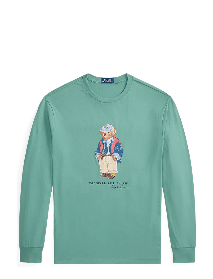 Polo Ralph Lauren - Classic Fit Polo Bear Jersey T-Shirt - seafoam - 1