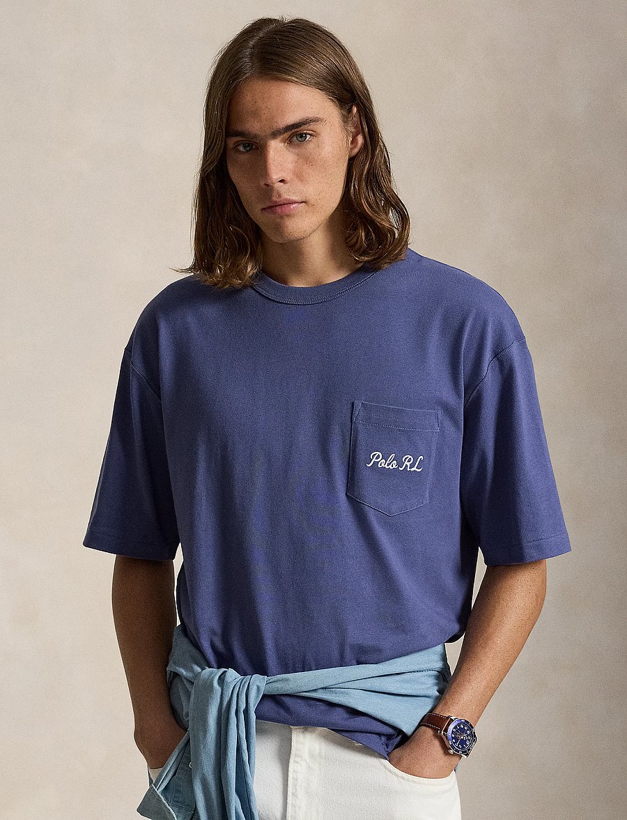 Polo Ralph Lauren - Relaxed Fit Polo Bear Jersey T-Shirt - classic blue - 0