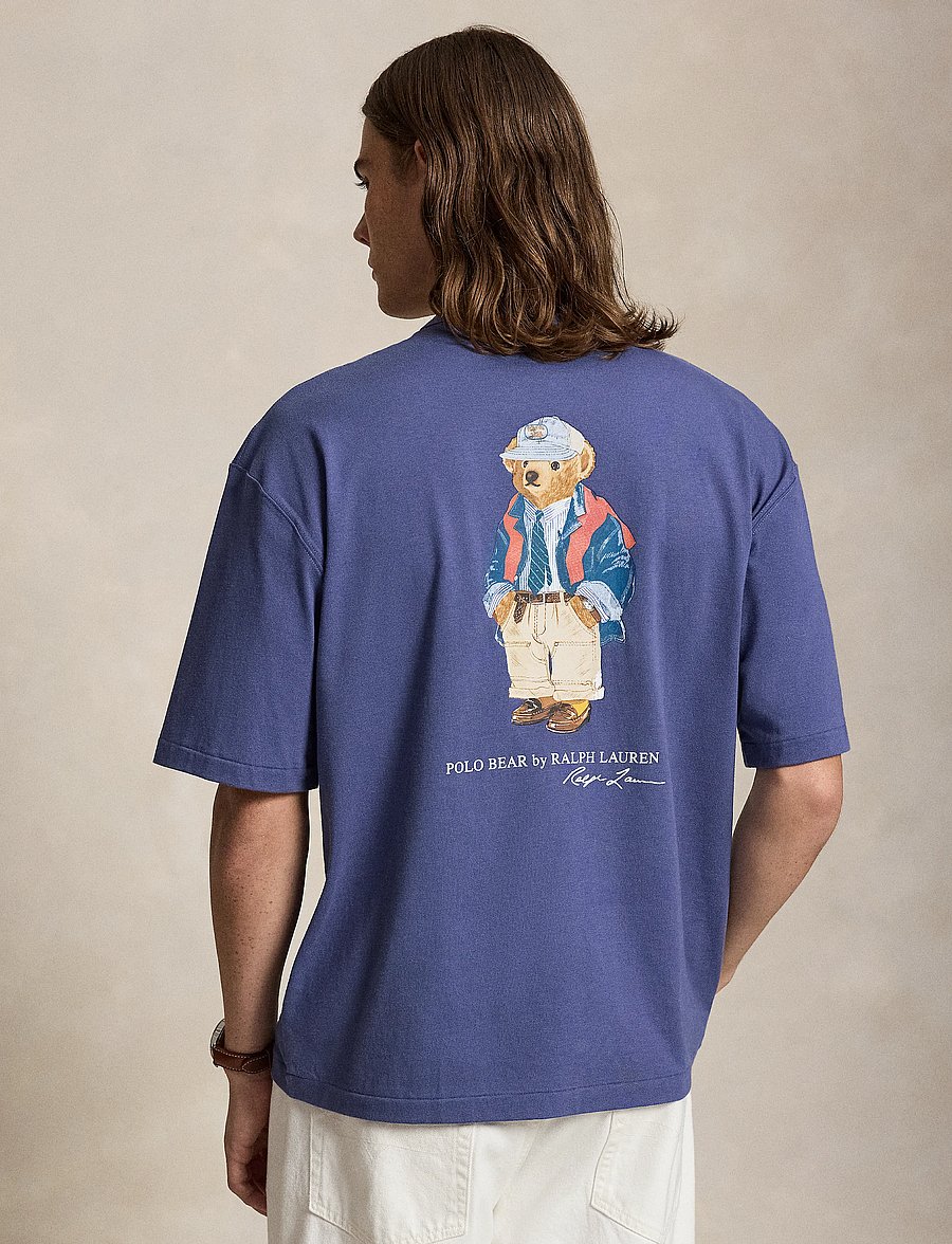 Polo Ralph Lauren - Relaxed Fit Polo Bear Jersey T-Shirt - classic blue - 2