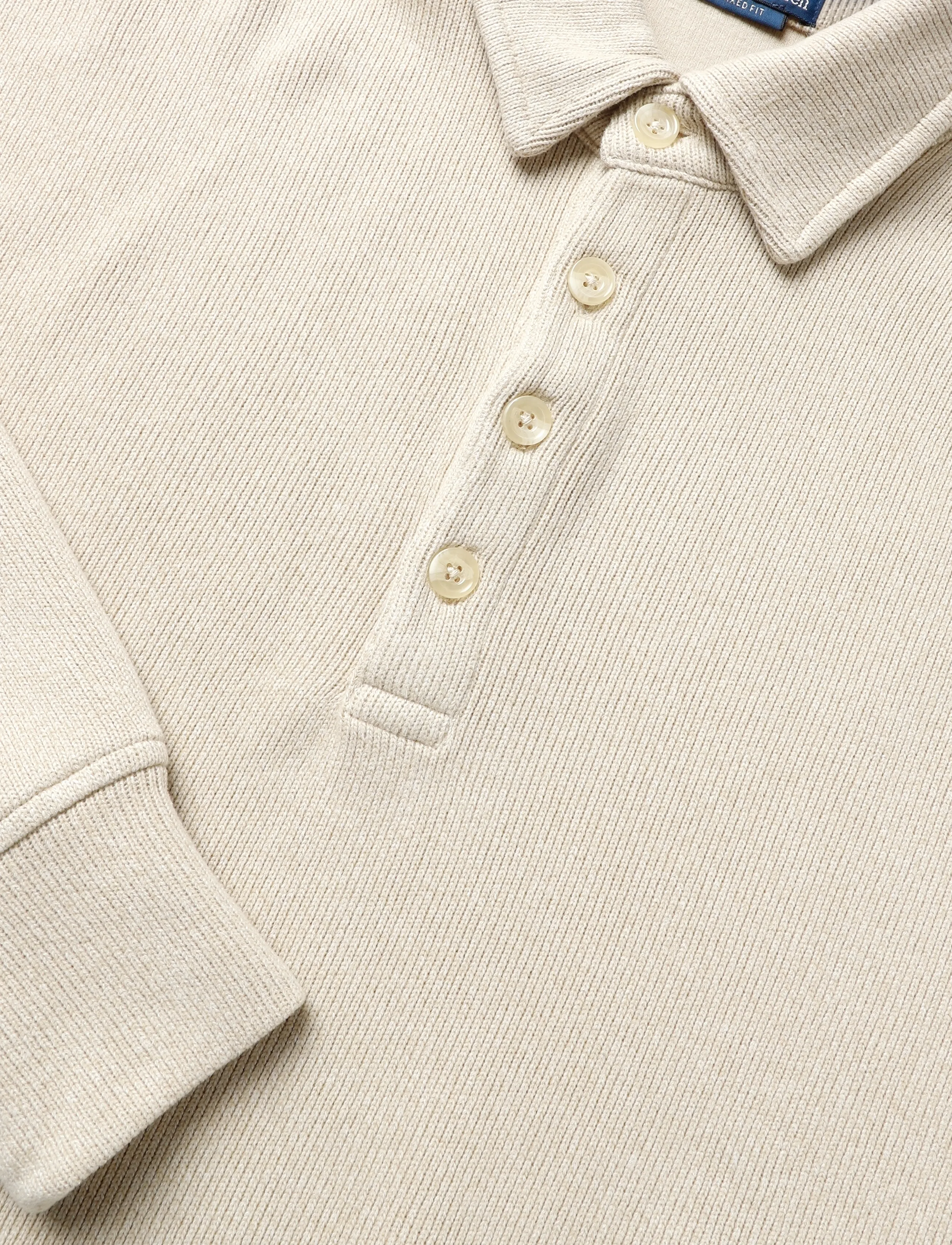 Polo Ralph Lauren - SUEDED HERITAGE RIB-KNT-PULLOVER - expedition dune h - 2