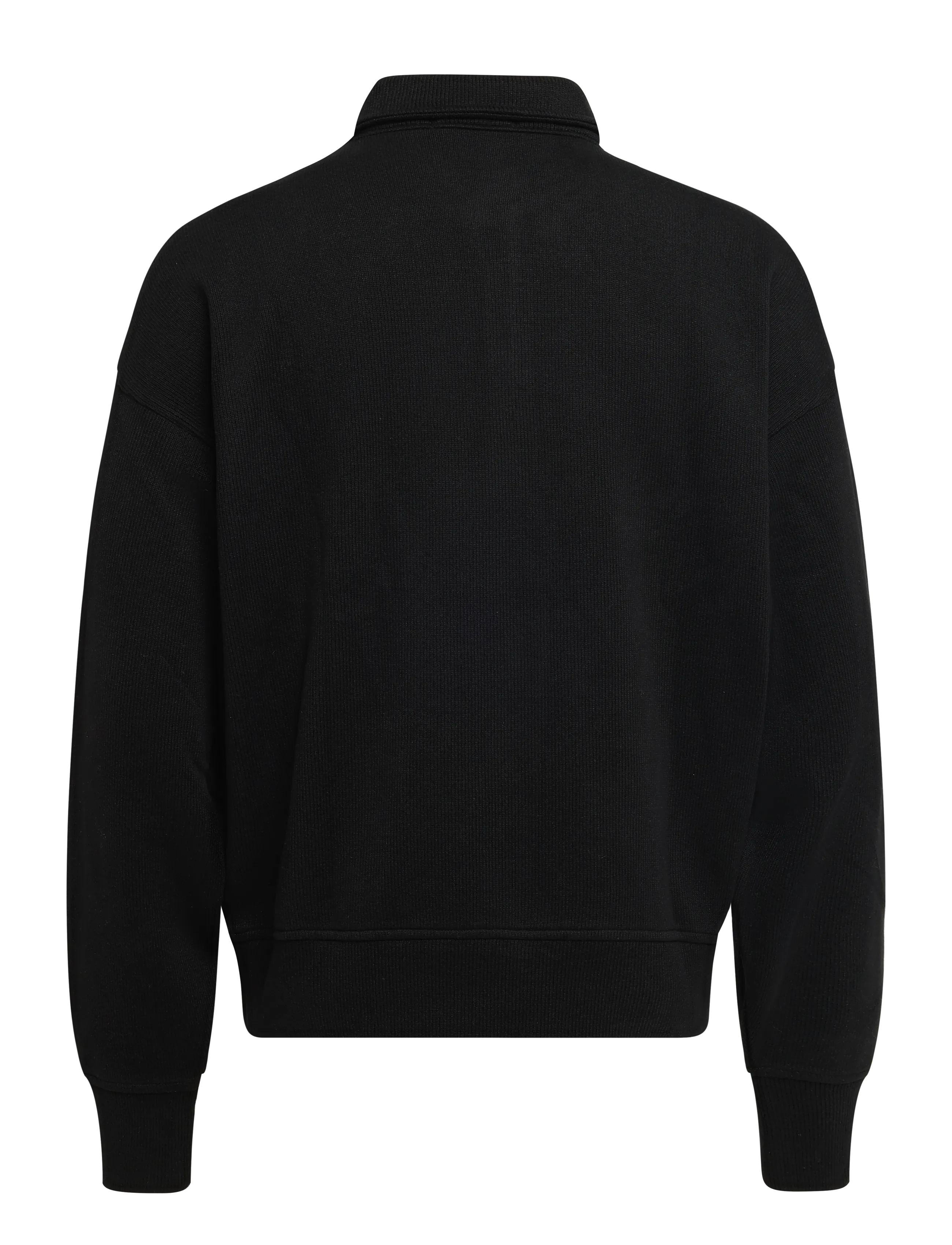 Polo Ralph Lauren - Relaxed Fit Ribbed Polo Pullover - långärmade stickade pikétröjor - polo black - 2