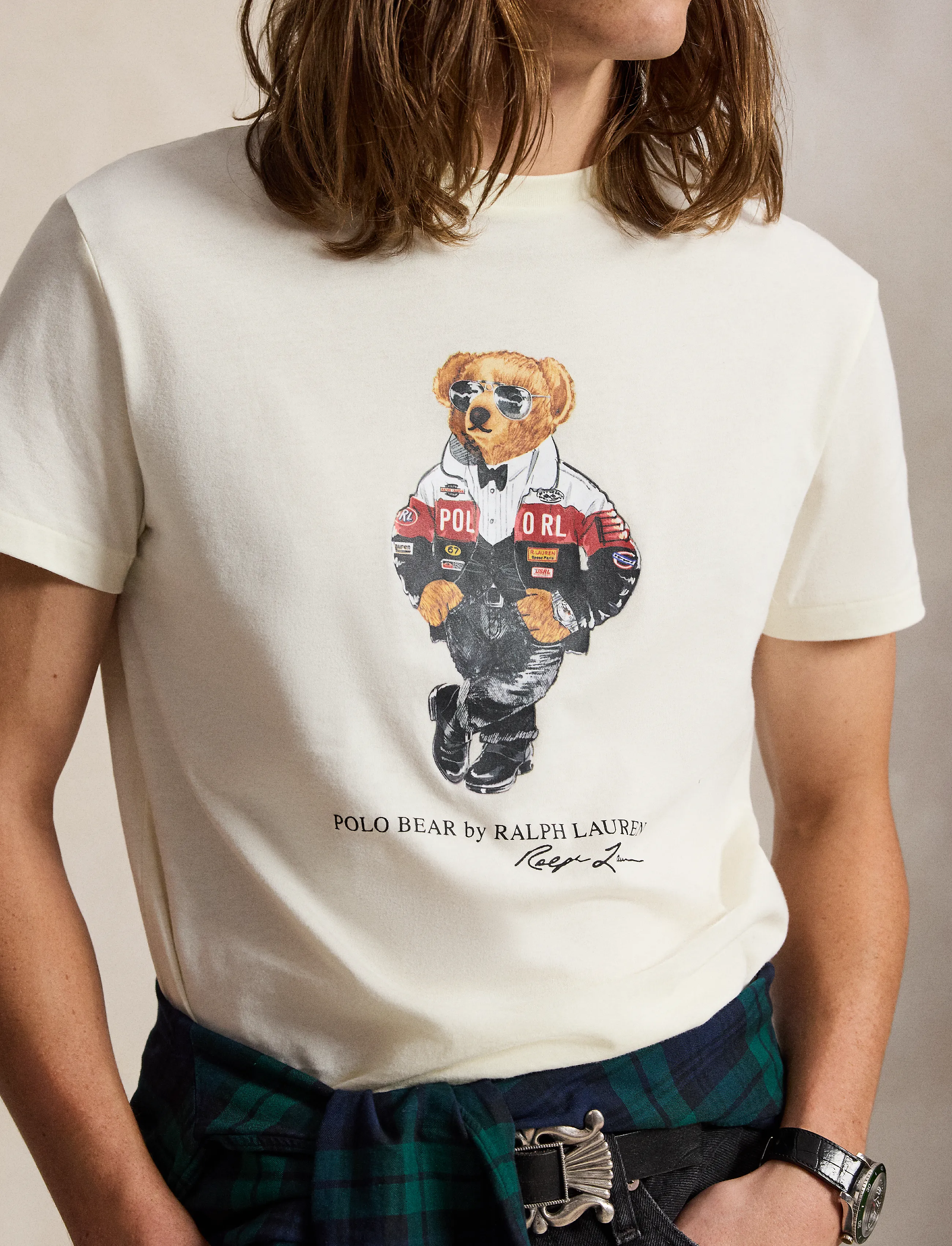 Polo Ralph Lauren - Klassisk Polo Bear t-shirt - clubhouse cream - 4