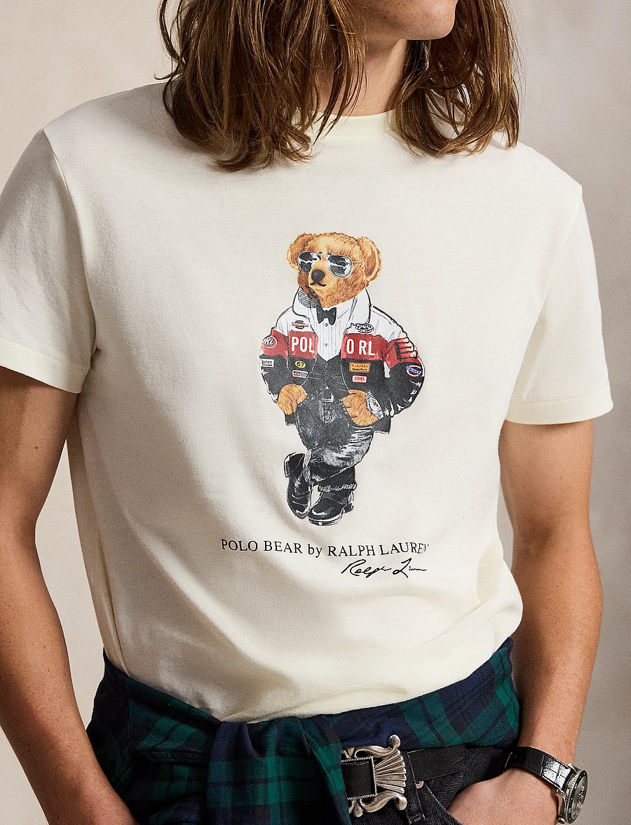 Polo Ralph Lauren - Classic Fit Polo Bear T-Shirt - clubhouse cream - 4