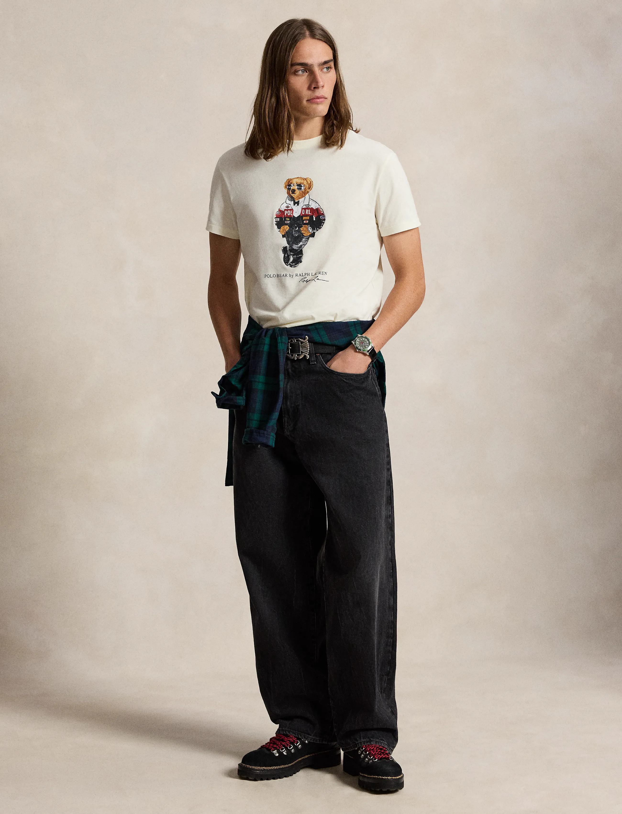 Polo Ralph Lauren - Klassisk Polo Bear t-shirt - clubhouse cream - 5