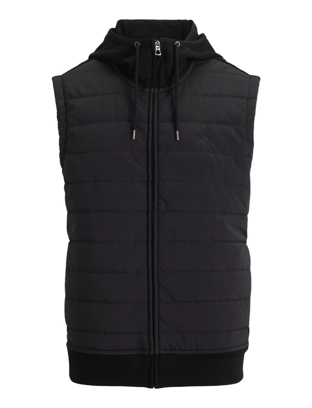 Polo Ralph Lauren - Hybrid Hooded Vest - vestid - polo black - 1