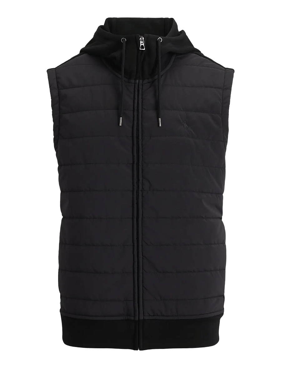 Polo Ralph Lauren - Hybrid Hooded Vest - vestid - polo black - 1