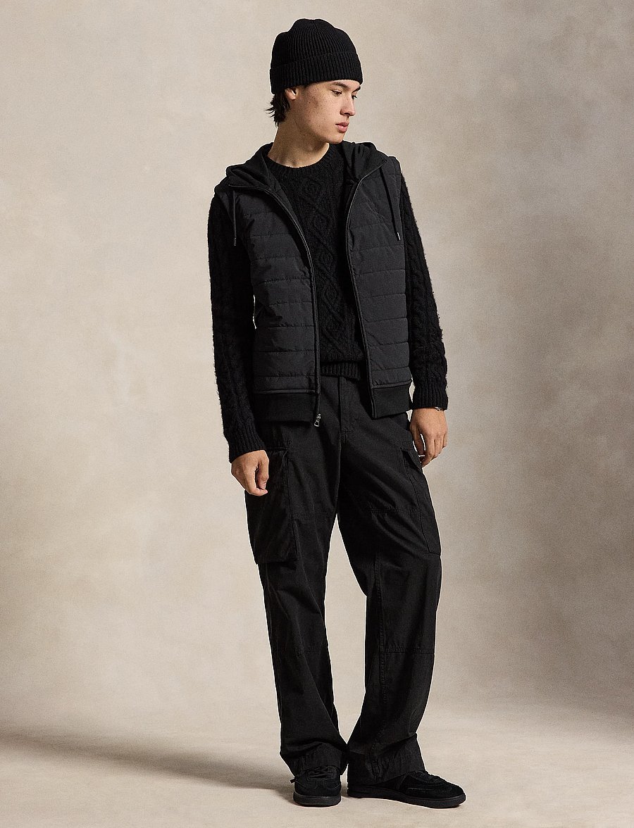Polo Ralph Lauren - Hybrid Hooded Vest - vestid - polo black - 4
