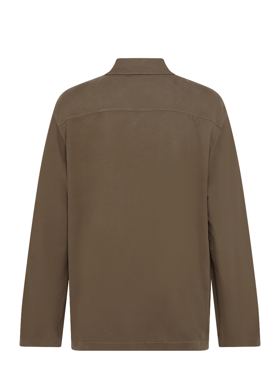 Polo Ralph Lauren - Sueded Moleskin Utility Overshirt - light jackets - canopy olive - 3