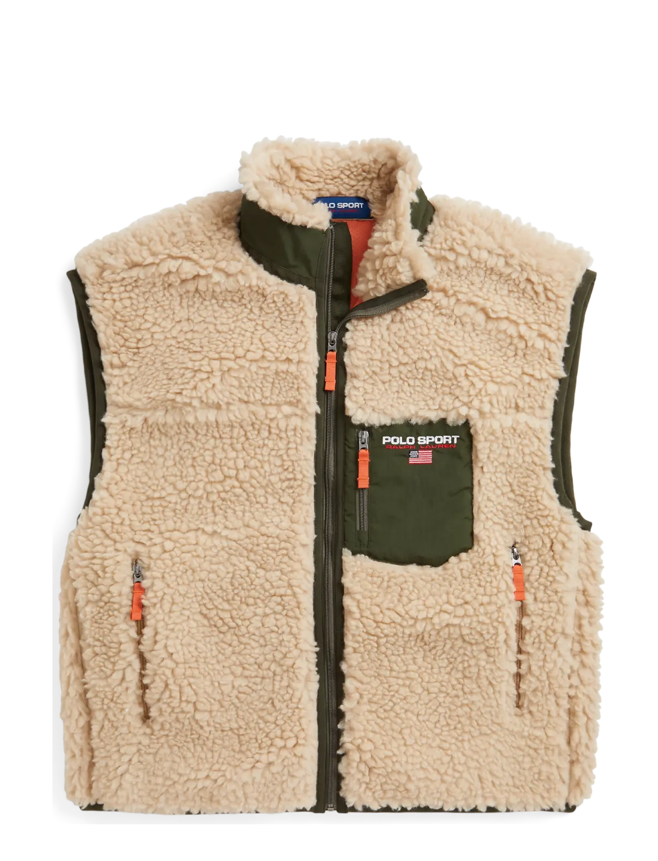 Polo Ralph Lauren Relaxed Fit Polo Sport Vest - Kläder - CLASSIC TAN MULTI / beige