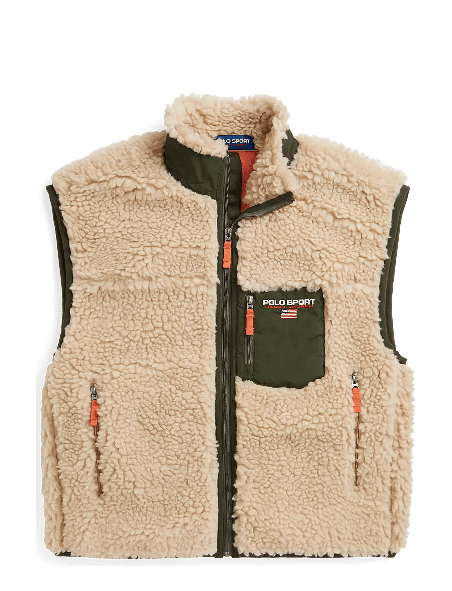 Polo Ralph Lauren - Relaxed Fit Polo Sport Vest - westen - classic tan multi - 0