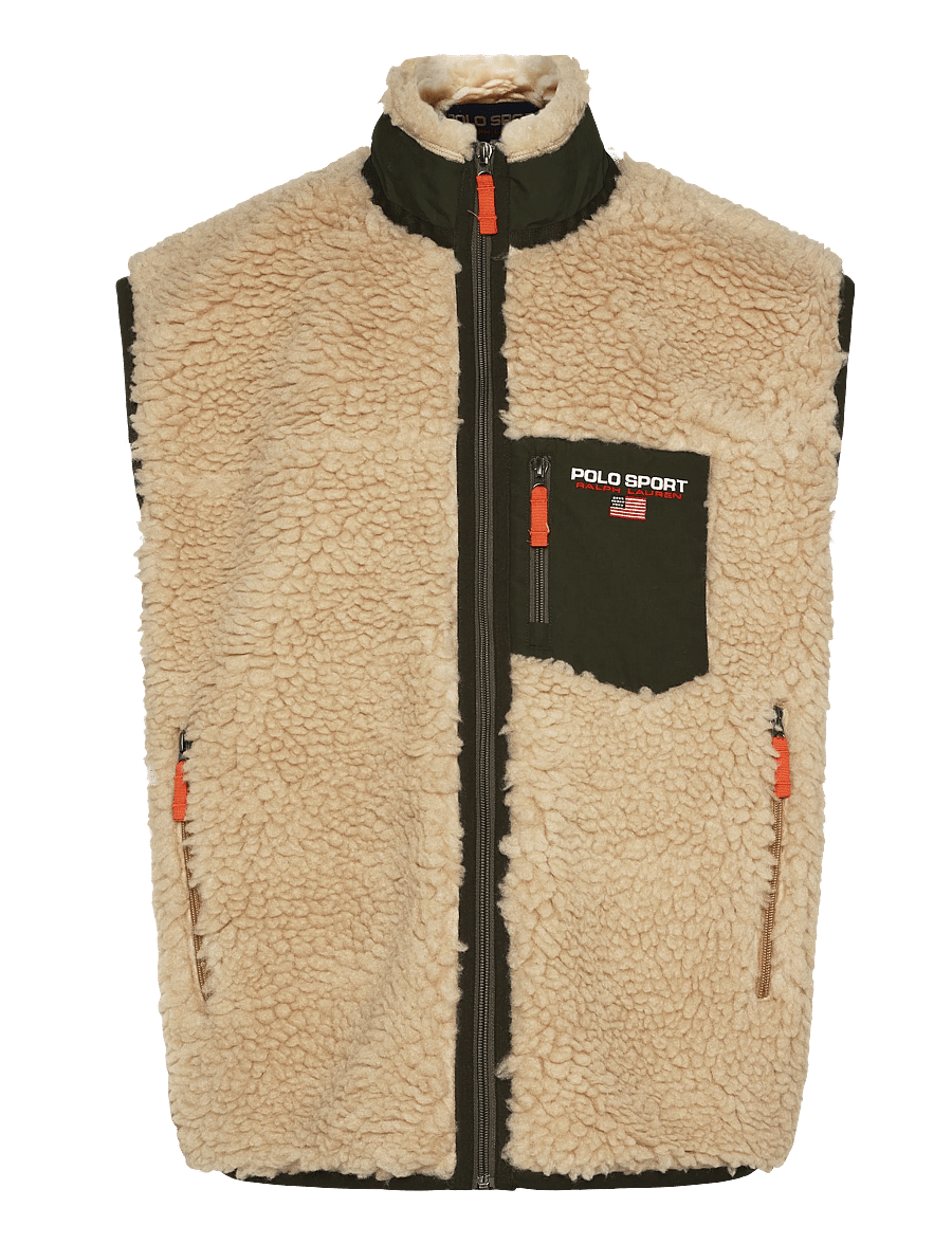 Polo Ralph Lauren - Relaxed Fit Polo Sport Vest - vests - classic tan multi - 0