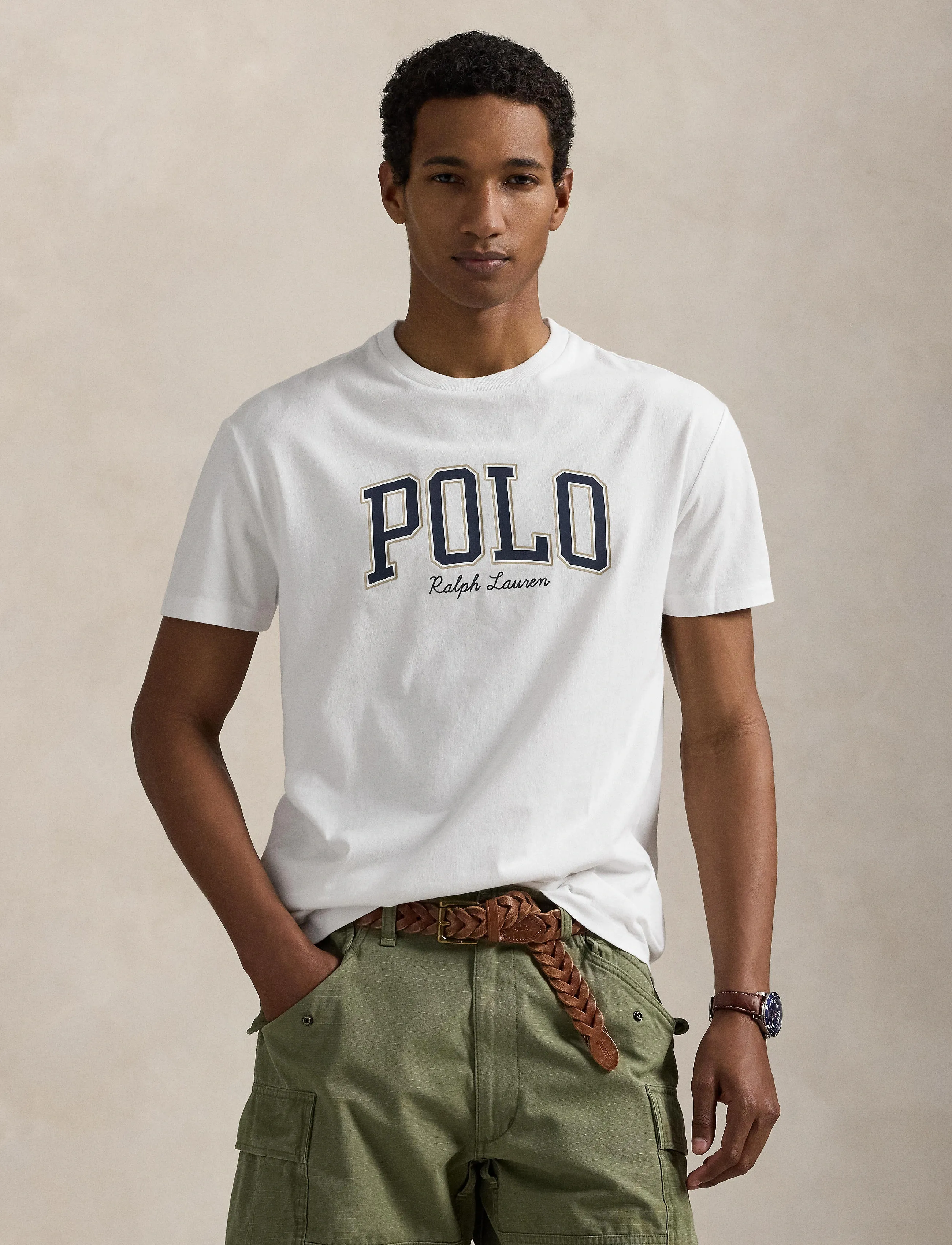 Polo Ralph Lauren - Custom Slim Fit Logo Jersey T-Shirt - kurzärmelig - white - 3
