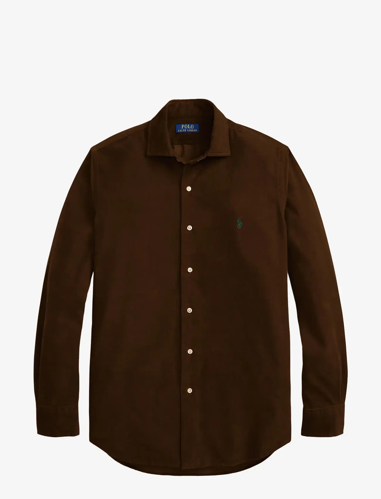 Polo Ralph Lauren - Slim Fit Corduroy Shirt - basic skjorter - chocolate mousse - 1