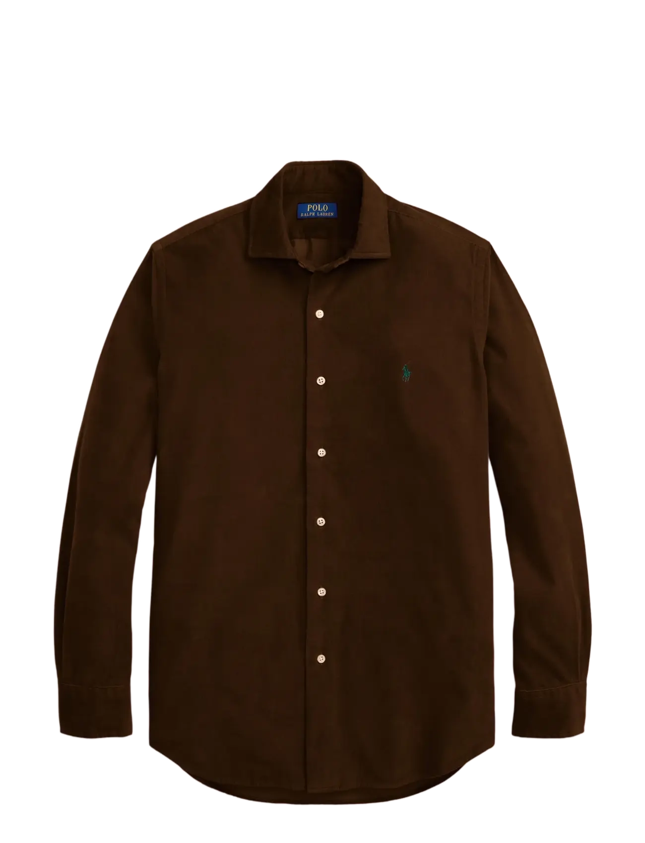Polo Ralph Lauren Slim Fit Corduroy Shirt - Skjorter - CHOCOLATE MOUSSE / brown