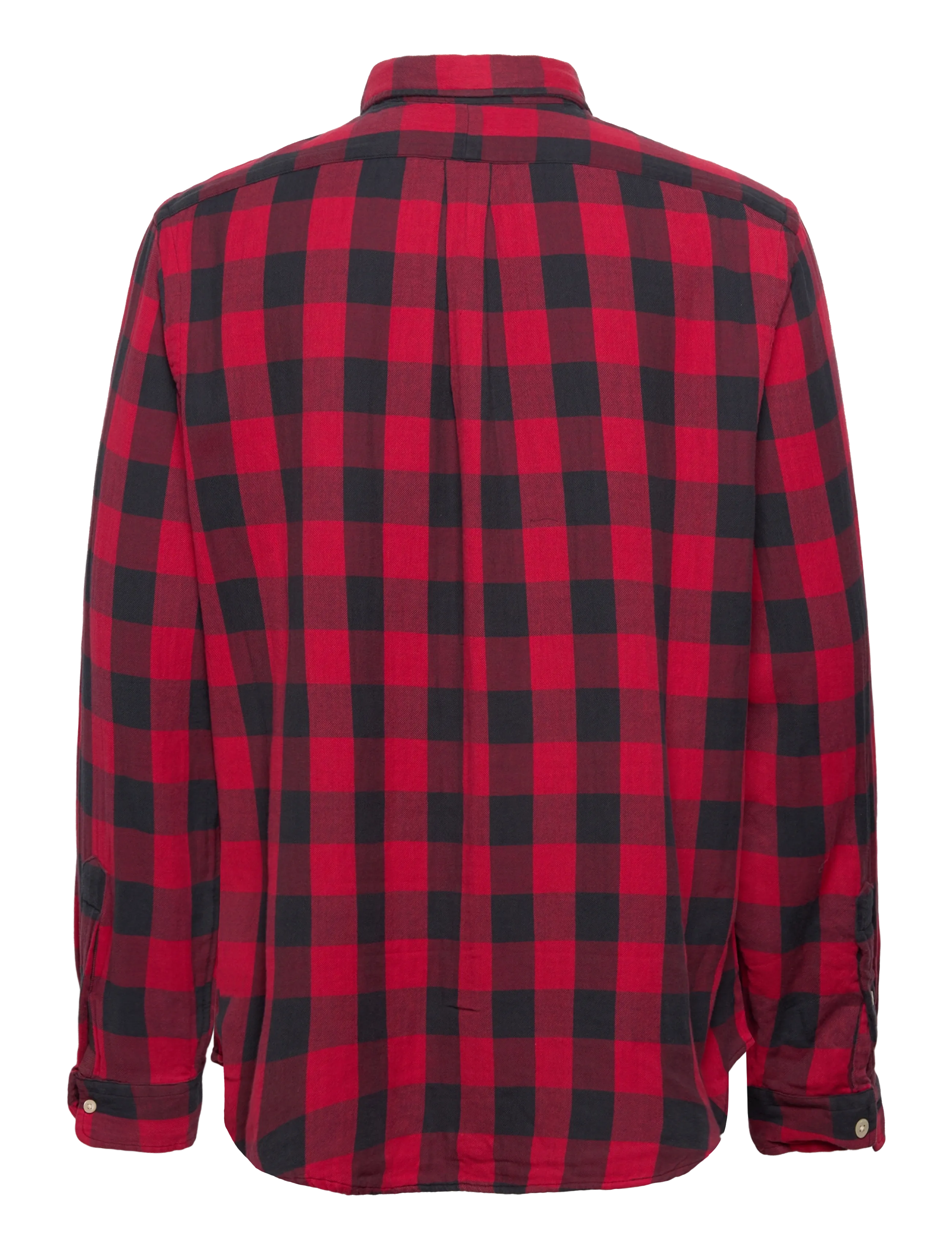 Polo Ralph Lauren - Custom Fit Plaid Double-Faced Shirt - lietišķā stila krekli - 1932b red/black - 1