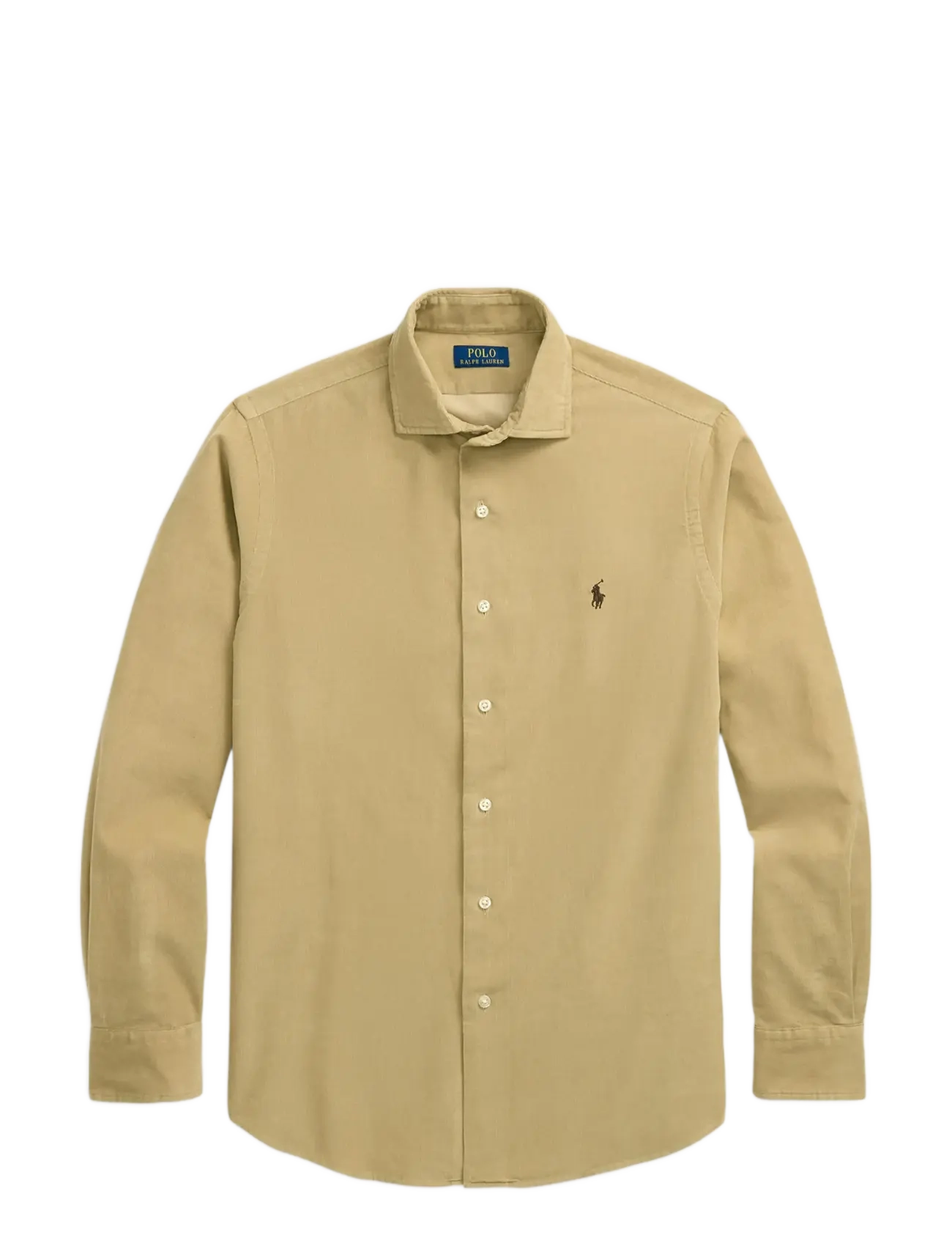 Custom Fit Corduroy Shirt - COASTAL BEIGE