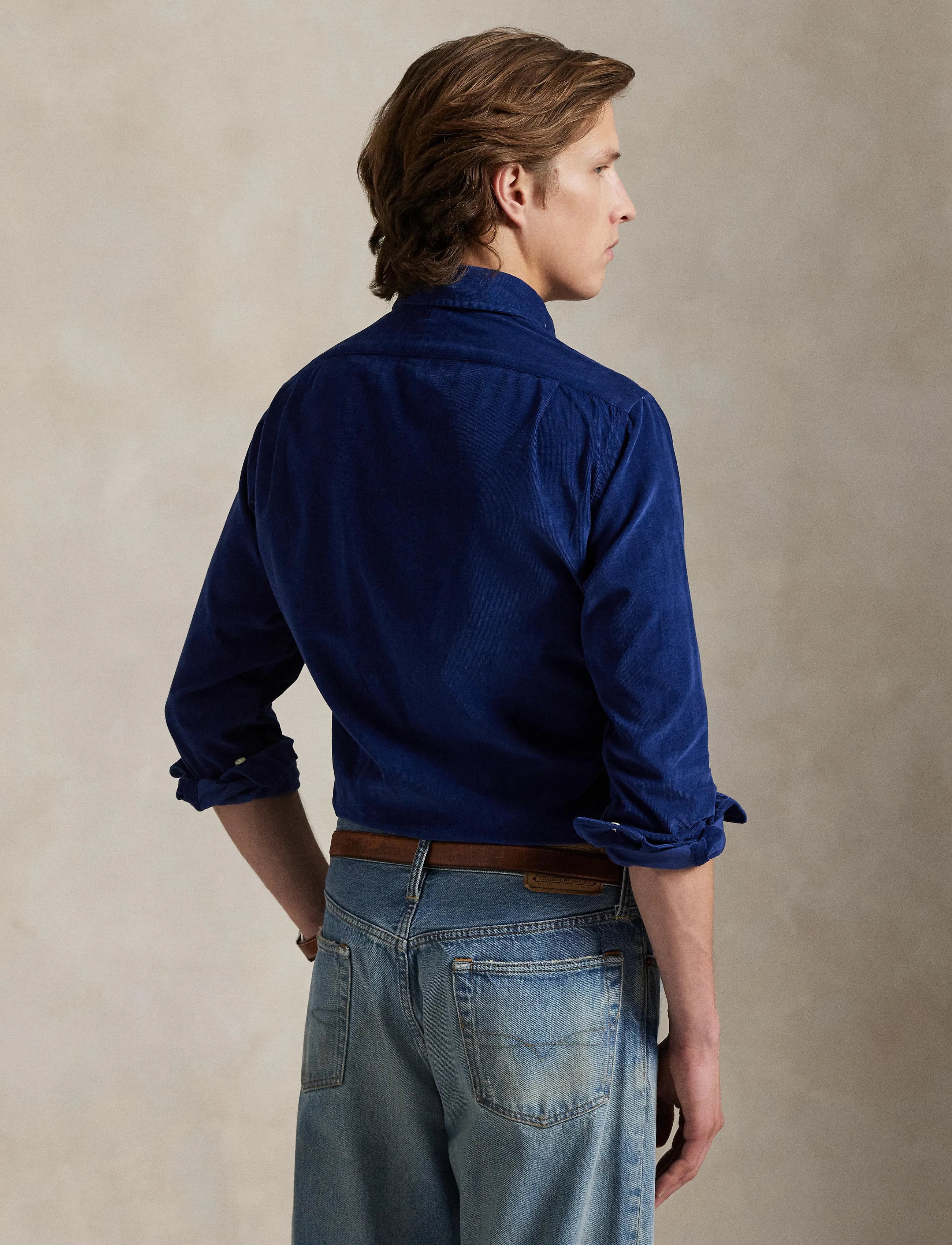 Polo Ralph Lauren - Custom Fit Corduroy Shirt - fløjlsskjorter - freshwater - 2