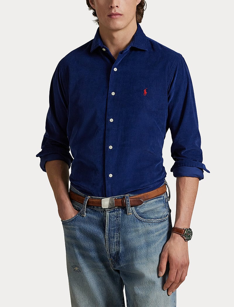 Polo Ralph Lauren - Custom Fit Corduroy Shirt - basic skjorter - freshwater - 5