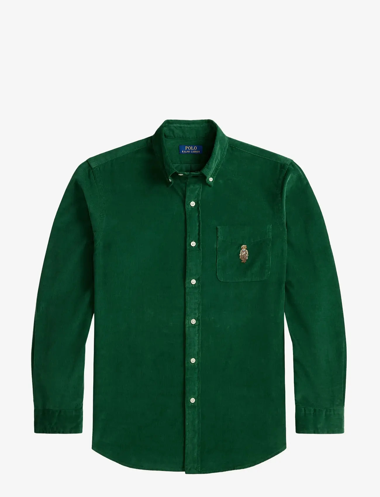 Polo Ralph Lauren - Custom Fit Polo Bear Corduroy Shirt - fløjlsskjorter - 6912 new forest - 1