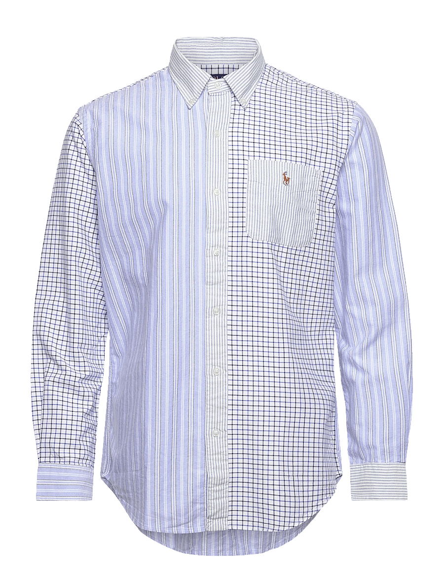 Polo Ralph Lauren - Custom Fit Oxford Fun Shirt - casual hemden - 6978 head of char - 0