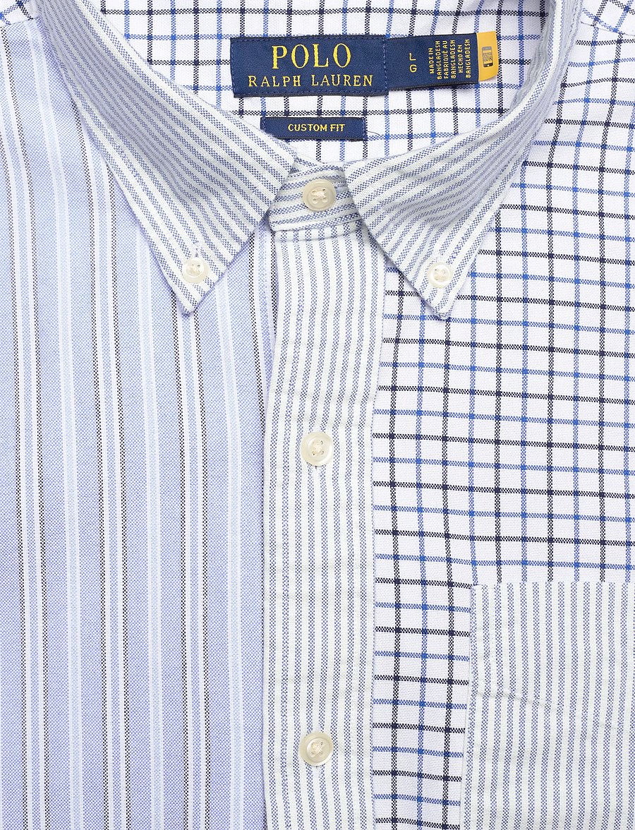 Polo Ralph Lauren - Custom Fit Oxford Fun Shirt - casual hemden - 6978 head of char - 2