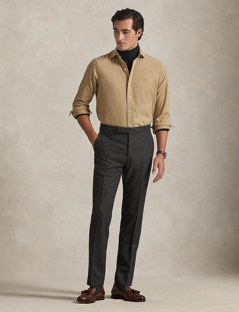 Polo Ralph Lauren - Custom Fit Performance Twill Shirt - casual hemden - 6545l grey cloud - 0