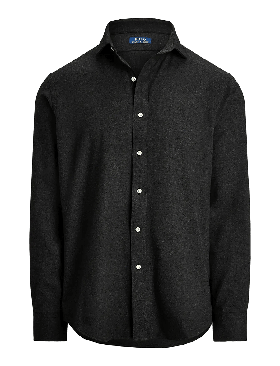 Polo Ralph Lauren - Custom Fit Performance Twill Shirt - chemises décontractées - 6545n barclay hea - 1