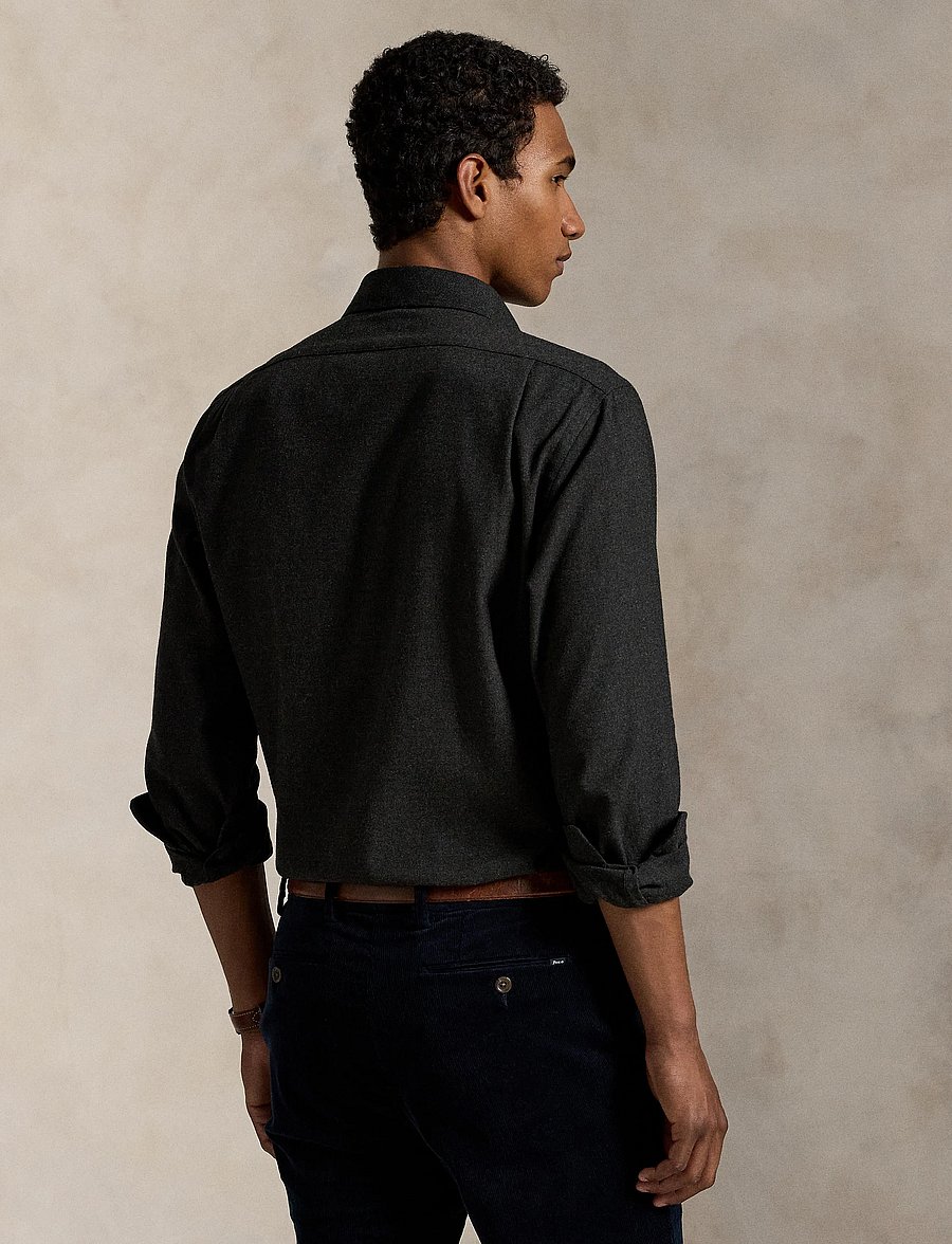Polo Ralph Lauren - Custom Fit Performance Twill Shirt - chemises décontractées - 6545n barclay hea - 2